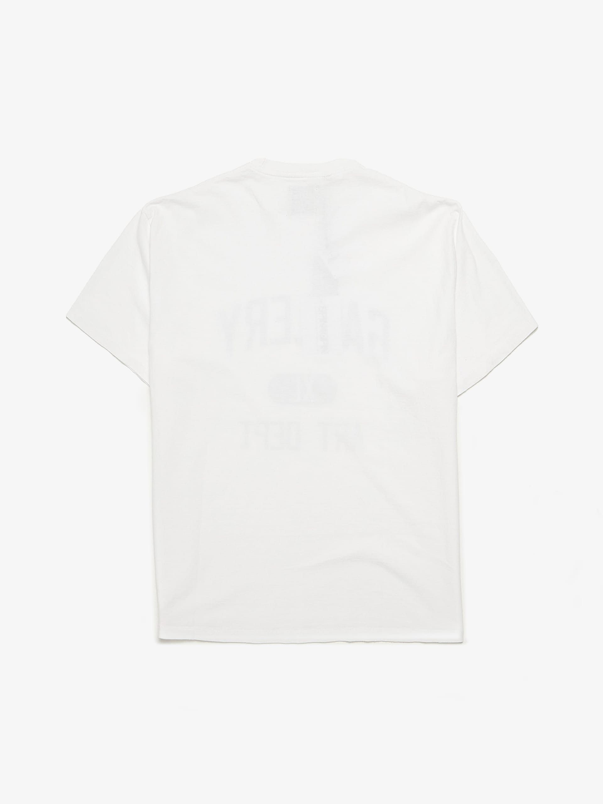 Gallery Dept. White Logo Printed Cotton T-shirt Size US XL / EU 56 / 4 - 3 Thumbnail