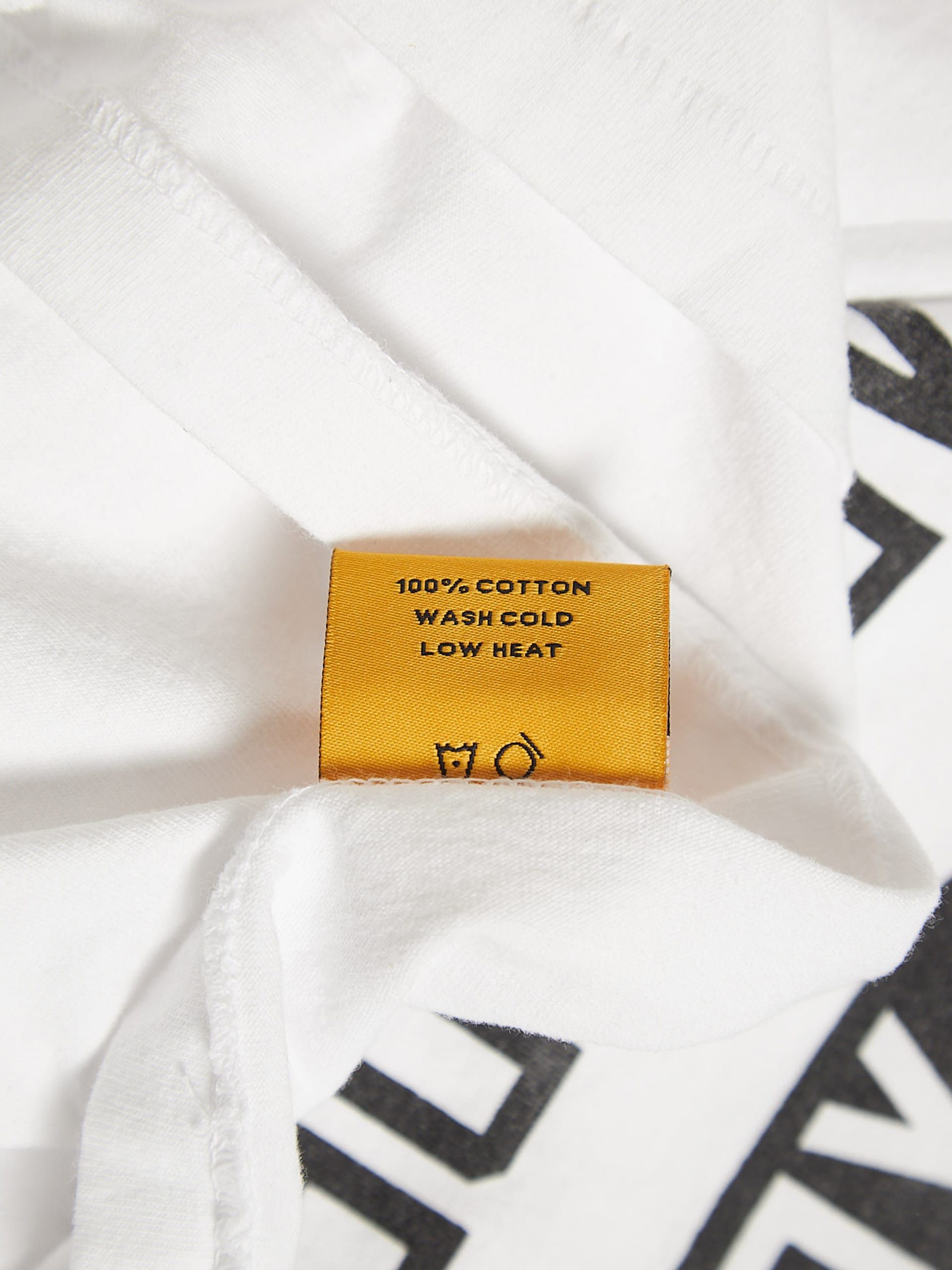 Gallery Dept. White Logo Printed Cotton T-shirt Size US XL / EU 56 / 4 - 2 Thumbnail