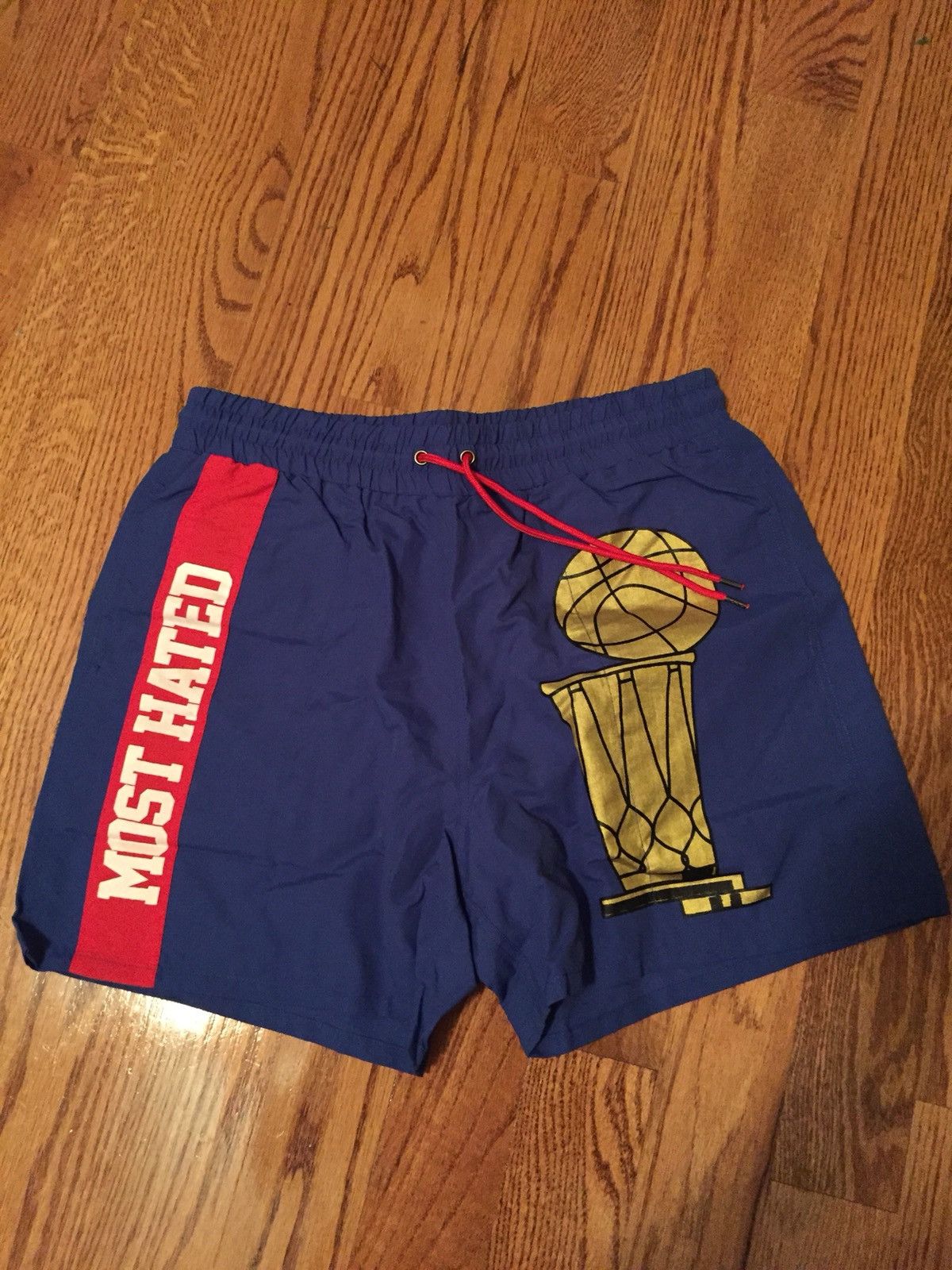 Mosthated Most Hated Championship Shorts - Blue M | Grailed