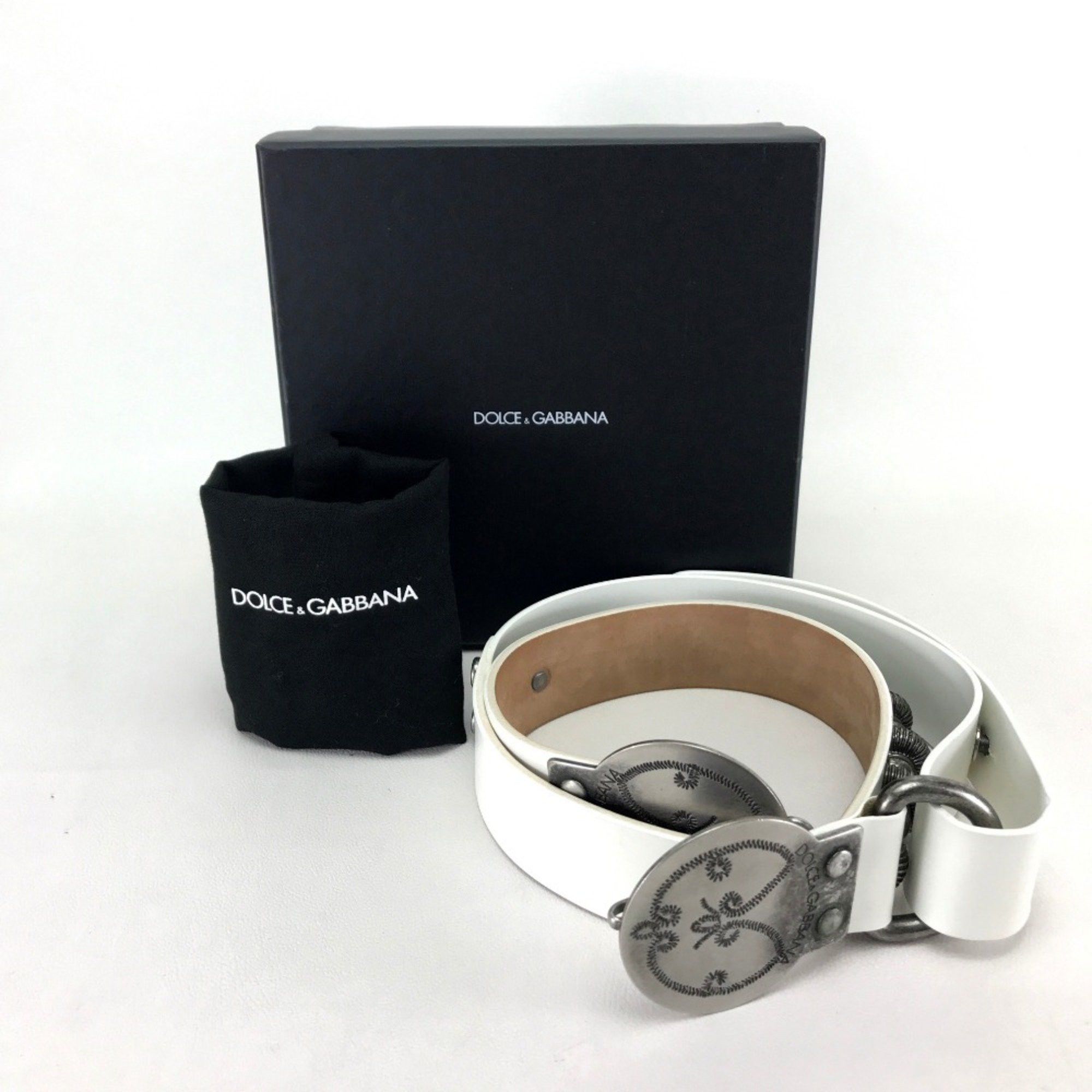 Dolce & Gabbana DOLCE&GABBANA Women's belt belt WhiteBased Size ONE SIZE - 9 Thumbnail