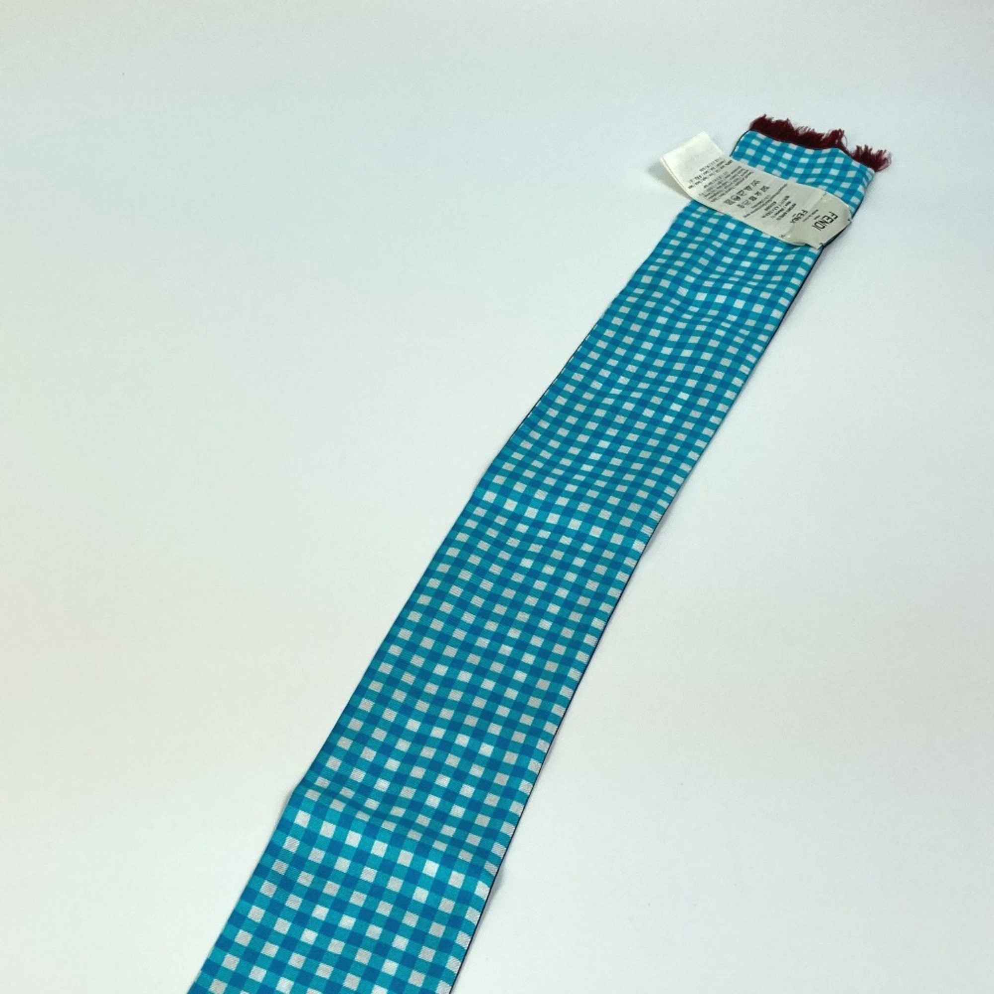 Fendi Fendi Bandeau Scarf Blue Based Size ONE SIZE - 3 Thumbnail