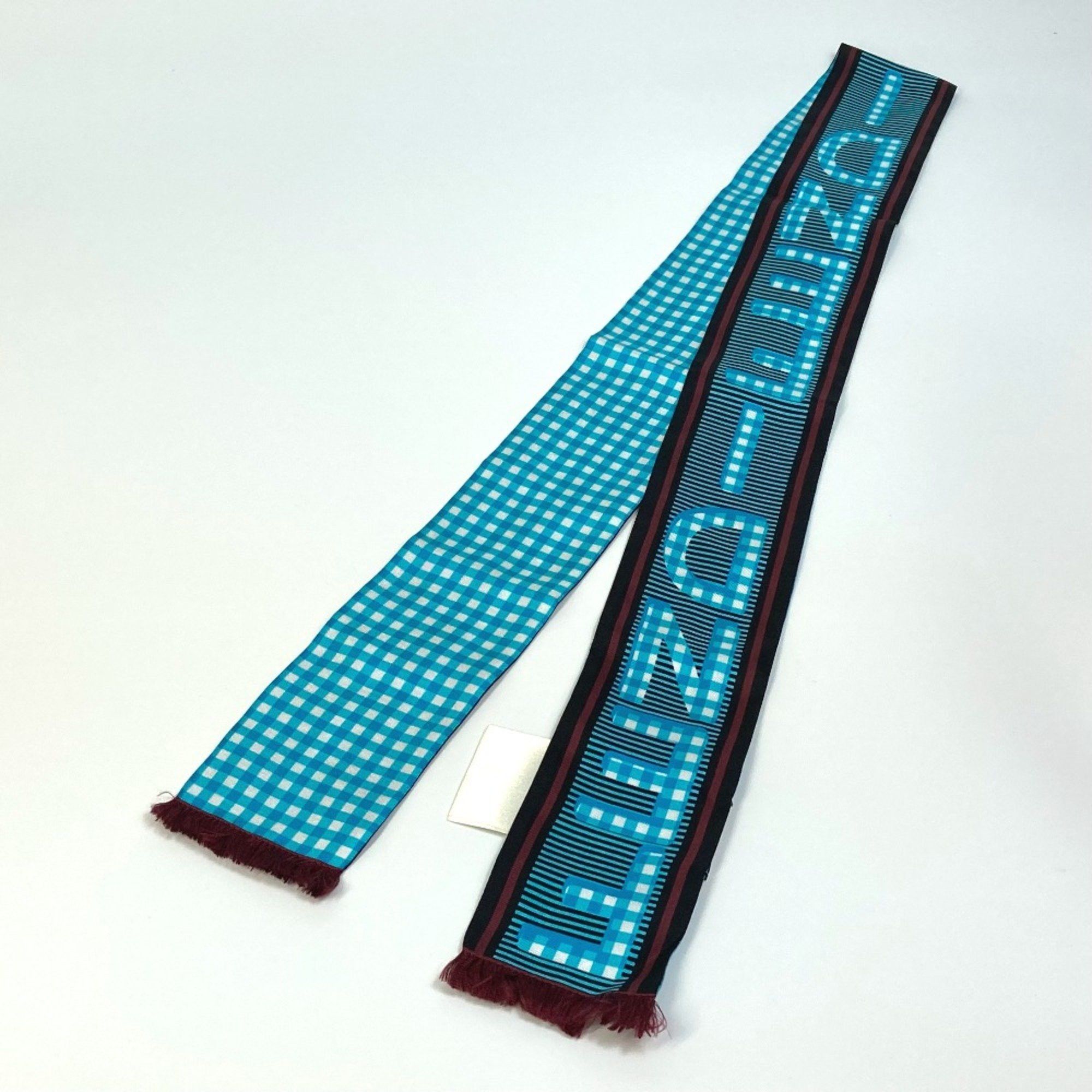 Fendi Fendi Bandeau Scarf Blue Based Size ONE SIZE - 2 Thumbnail