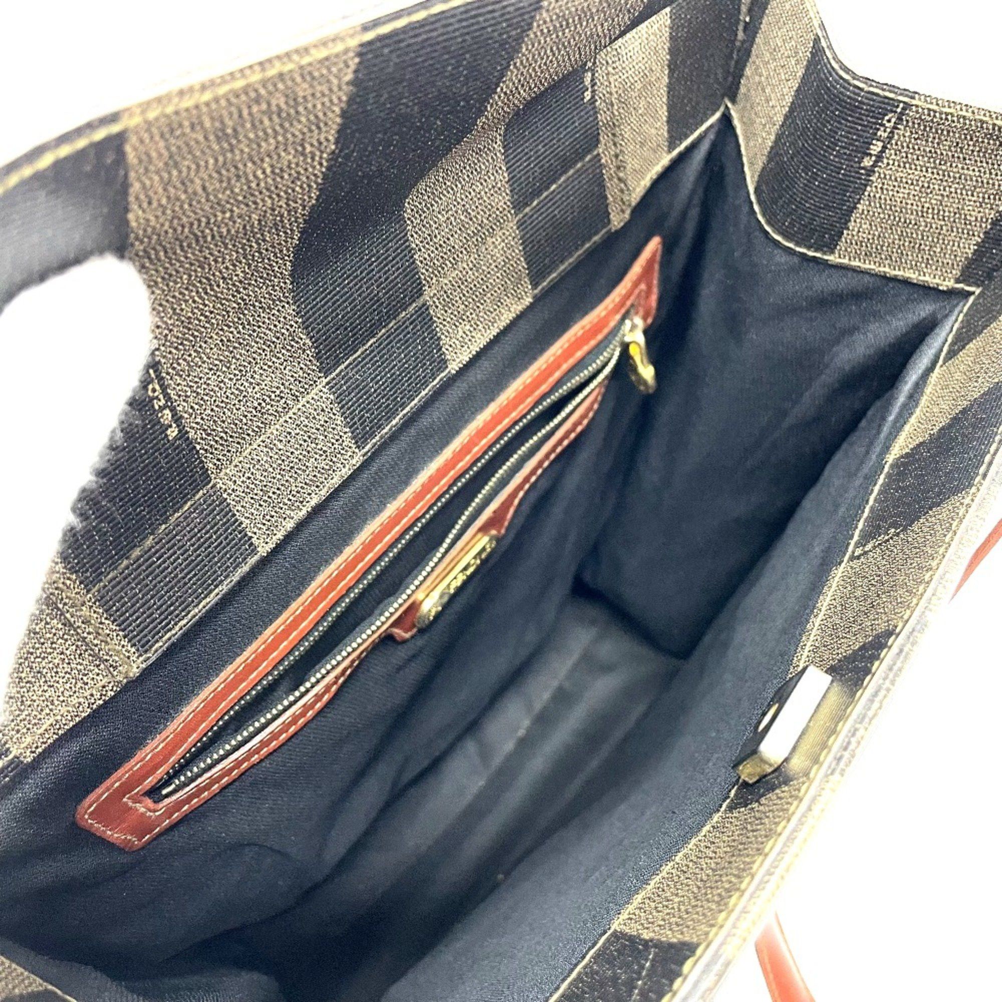 Fendi Fendi Pecan bag tote shawl Shoulder Bag Brown Size ONE SIZE - 10 Thumbnail