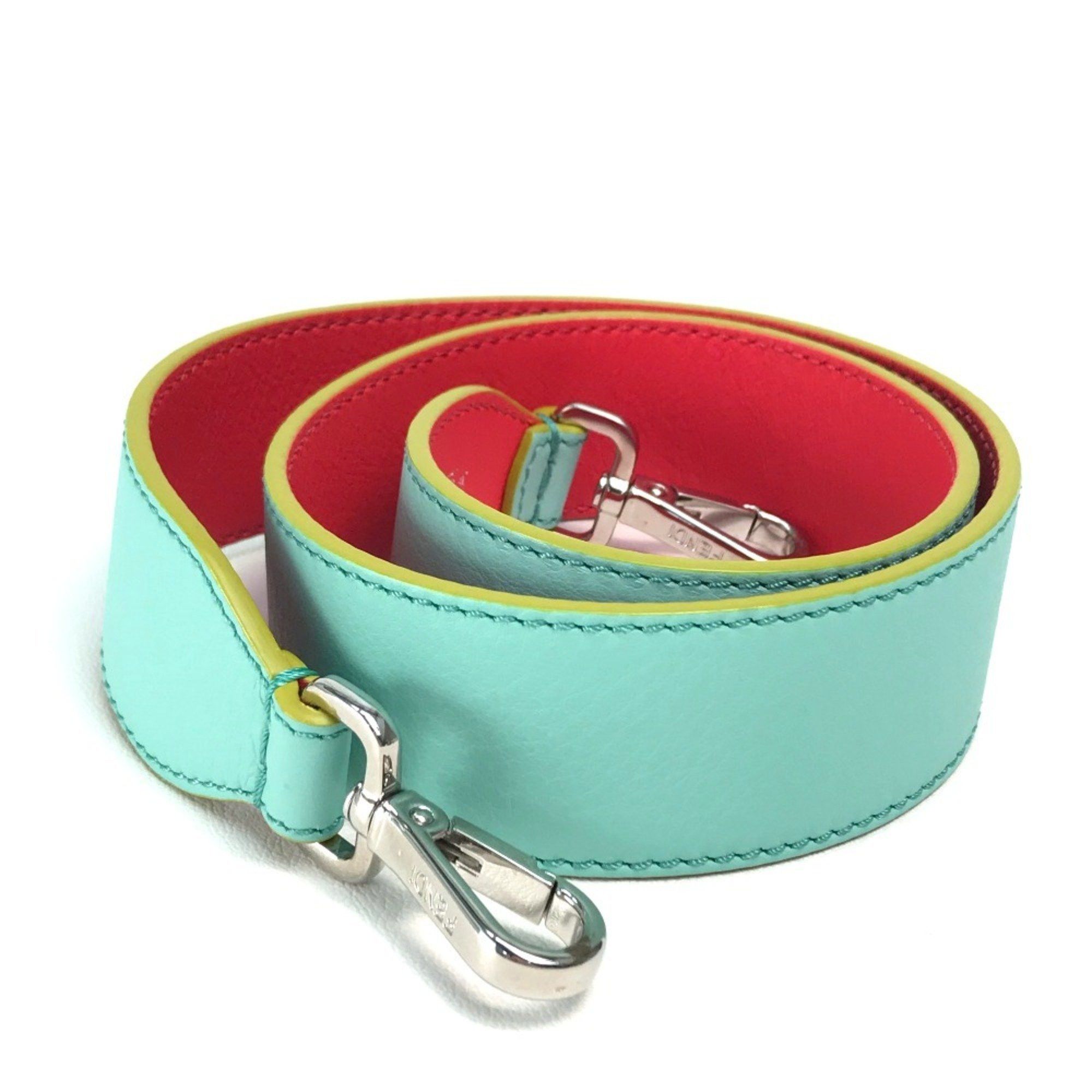 Fendi Fendi Bicolor Bag Replacement strap Bag accessories Shoulder strap Light blue x orange x yellow Size ONE SIZE - 9 Thumbnail