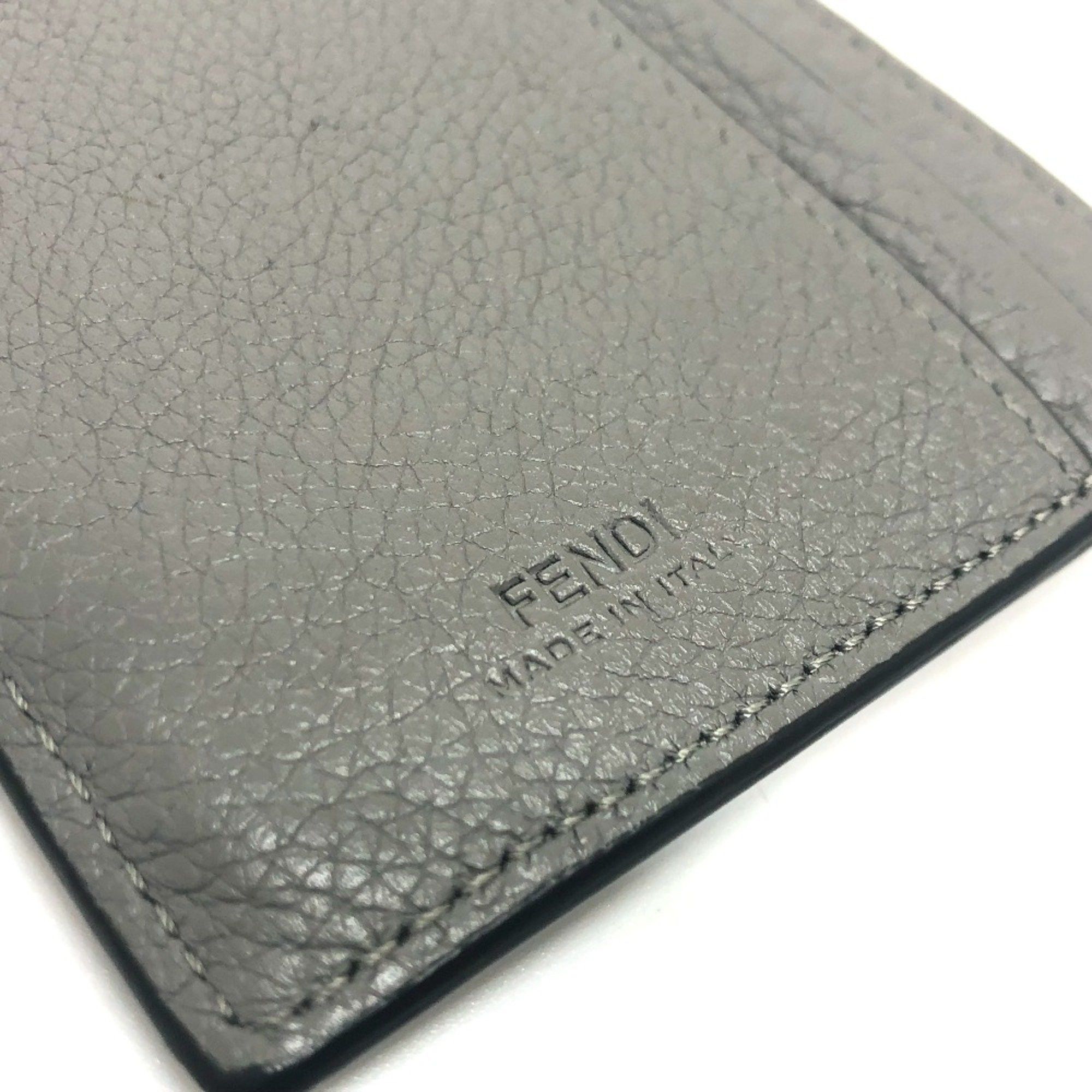 Fendi Fendi 7M0310 coin purse Card Case gray SilverHardware Size ONE SIZE - 8 Thumbnail