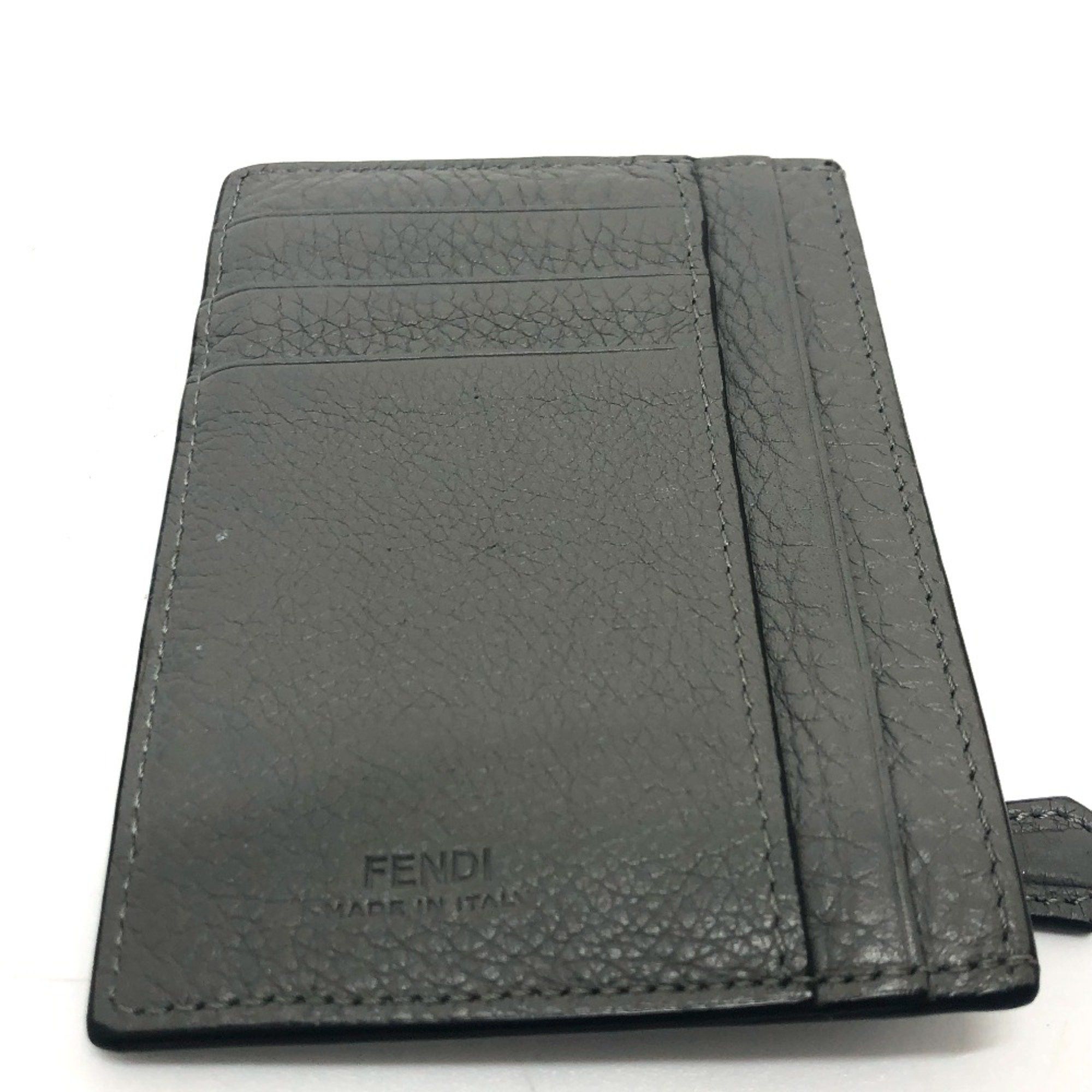 Fendi Fendi 7M0310 coin purse Card Case gray SilverHardware Size ONE SIZE - 10 Thumbnail