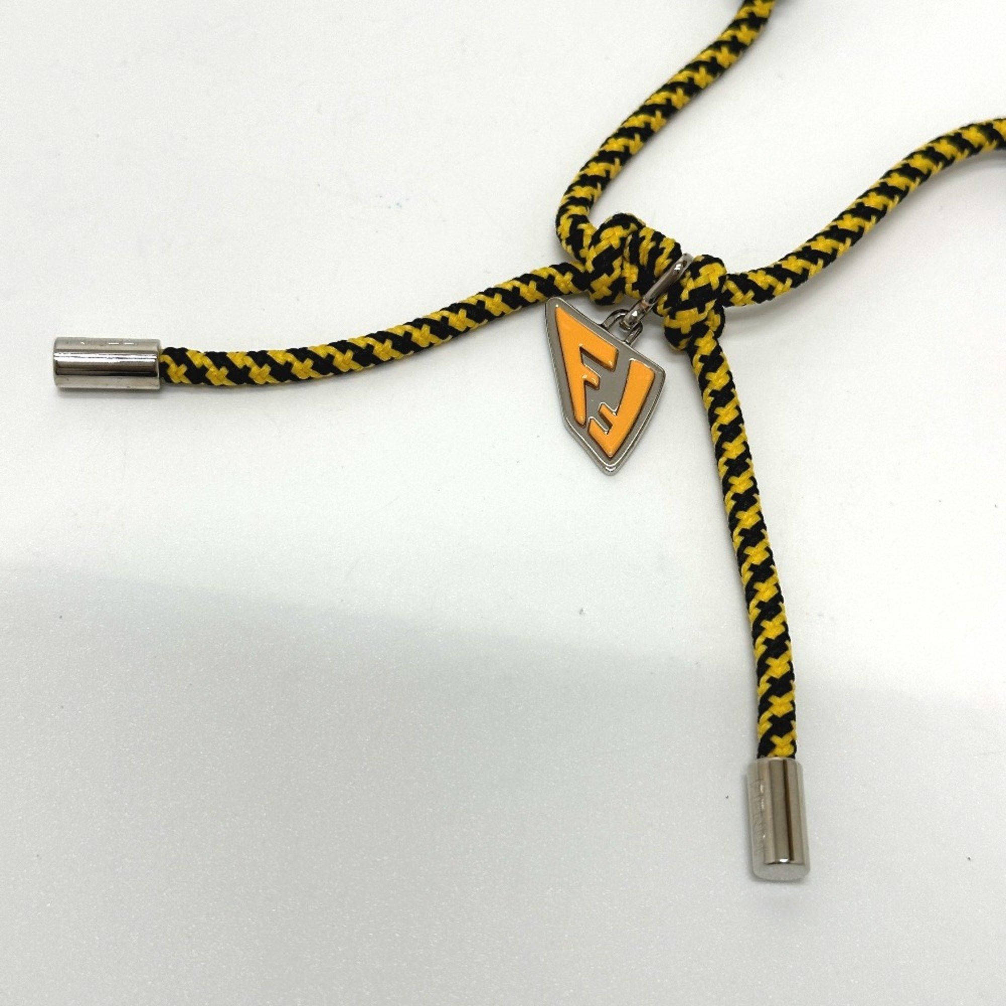 Fendi Fendi Choker Accessories Necklace Black yellow Size ONE SIZE - 2 Thumbnail