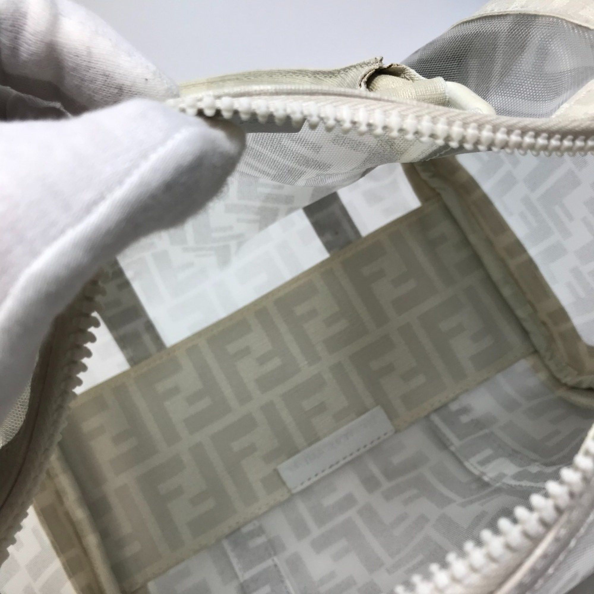 Fendi Fendi Hand Bag mini Duffle Bag White Size ONE SIZE - 12 Thumbnail