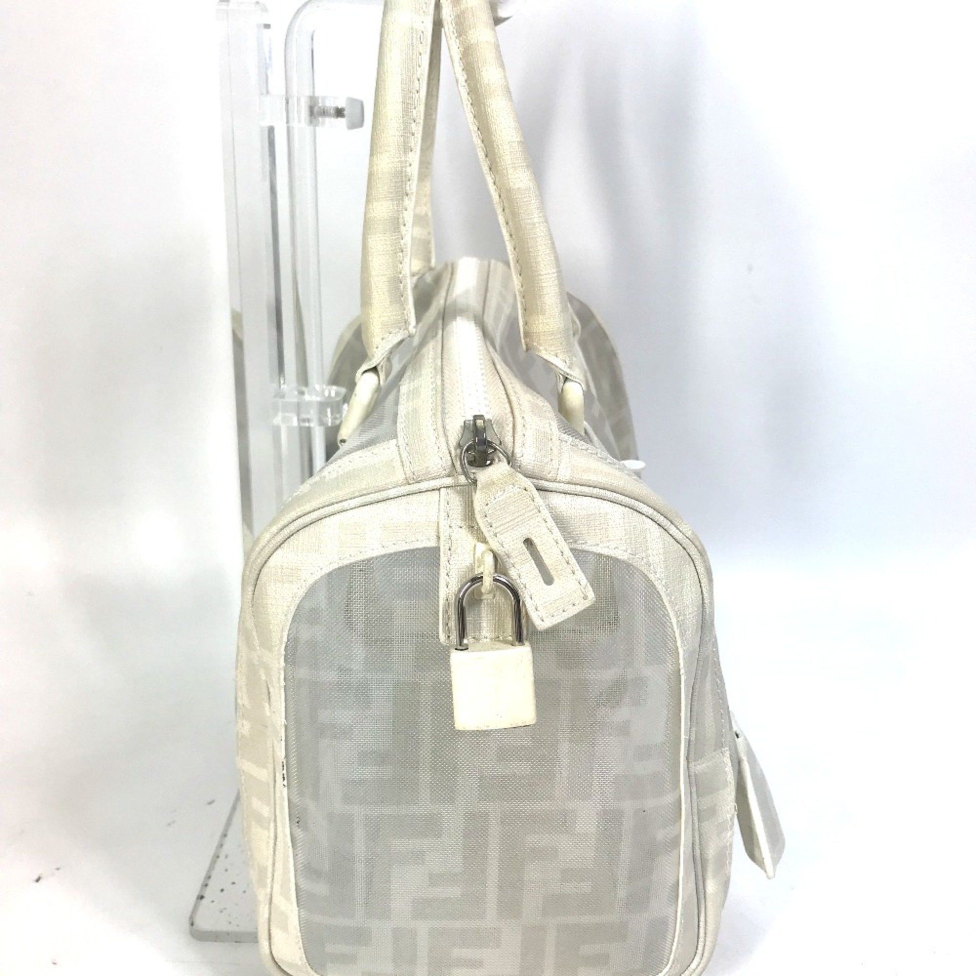 Fendi Fendi Hand Bag mini Duffle Bag White Size ONE SIZE - 4 Thumbnail