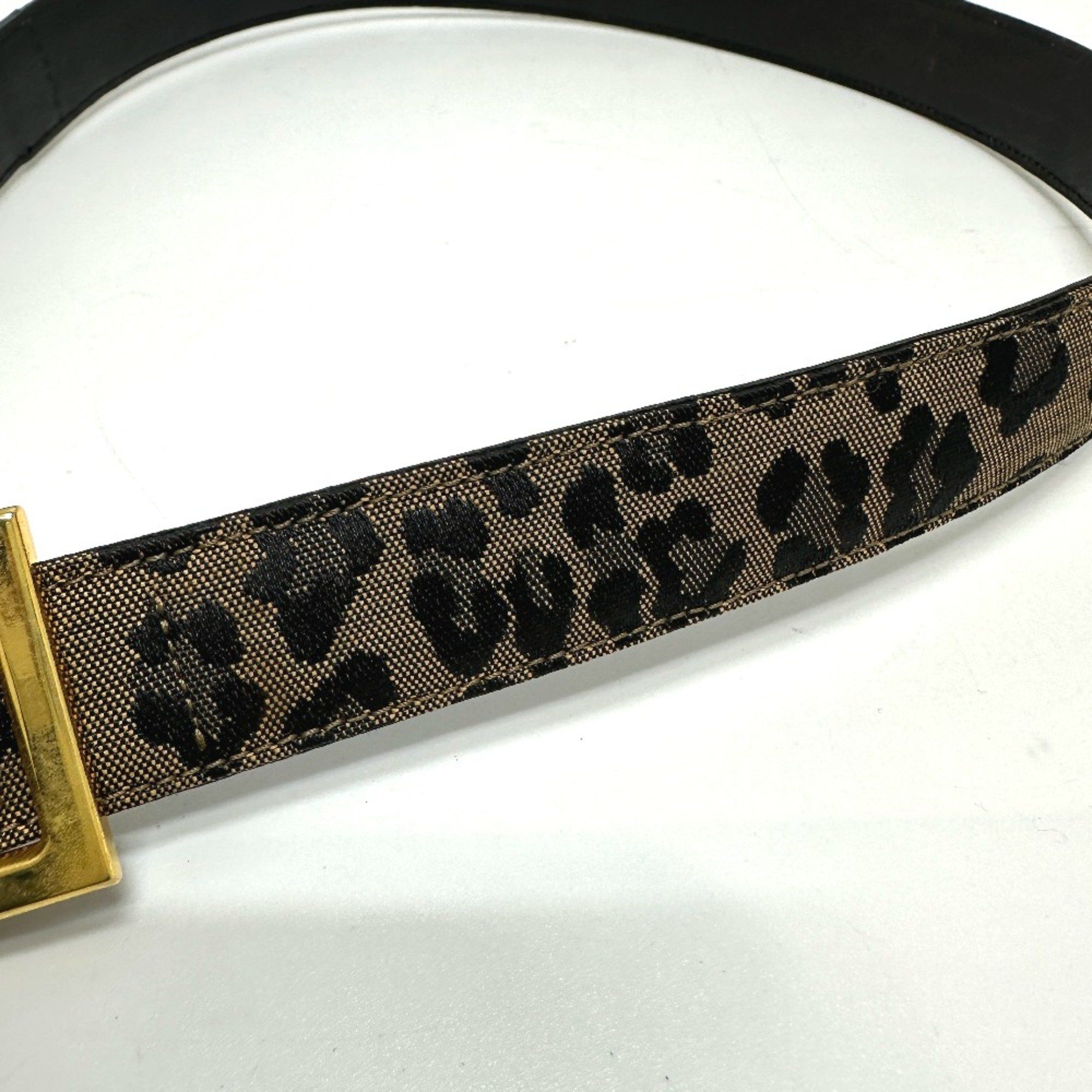 Fendi Fendi Leopard belt Brown/Red GoldHardware Size ONE SIZE - 5 Thumbnail