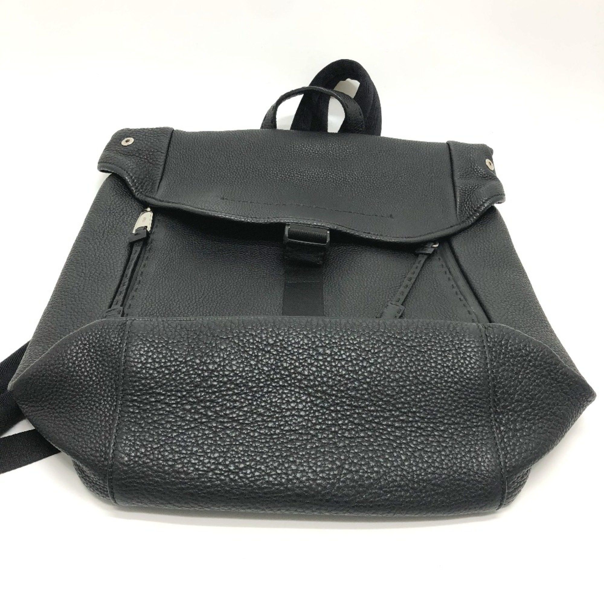 Fendi Fendi 7VZ011 Backpack Black SilverHardware Size ONE SIZE - 3 Thumbnail