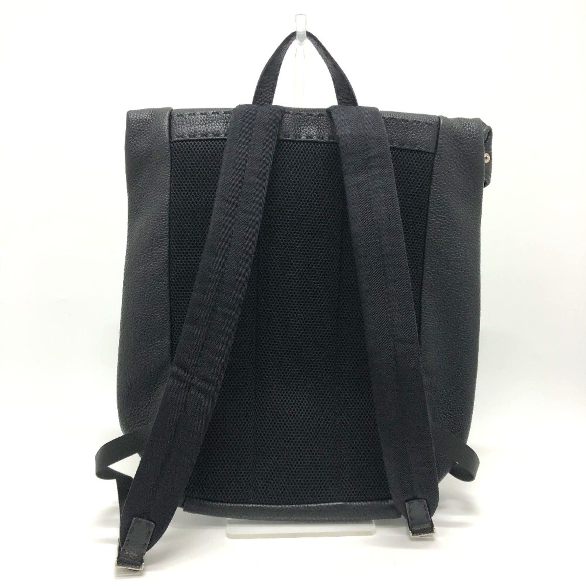 Fendi Fendi 7VZ011 Backpack Black SilverHardware Size ONE SIZE - 2 Thumbnail