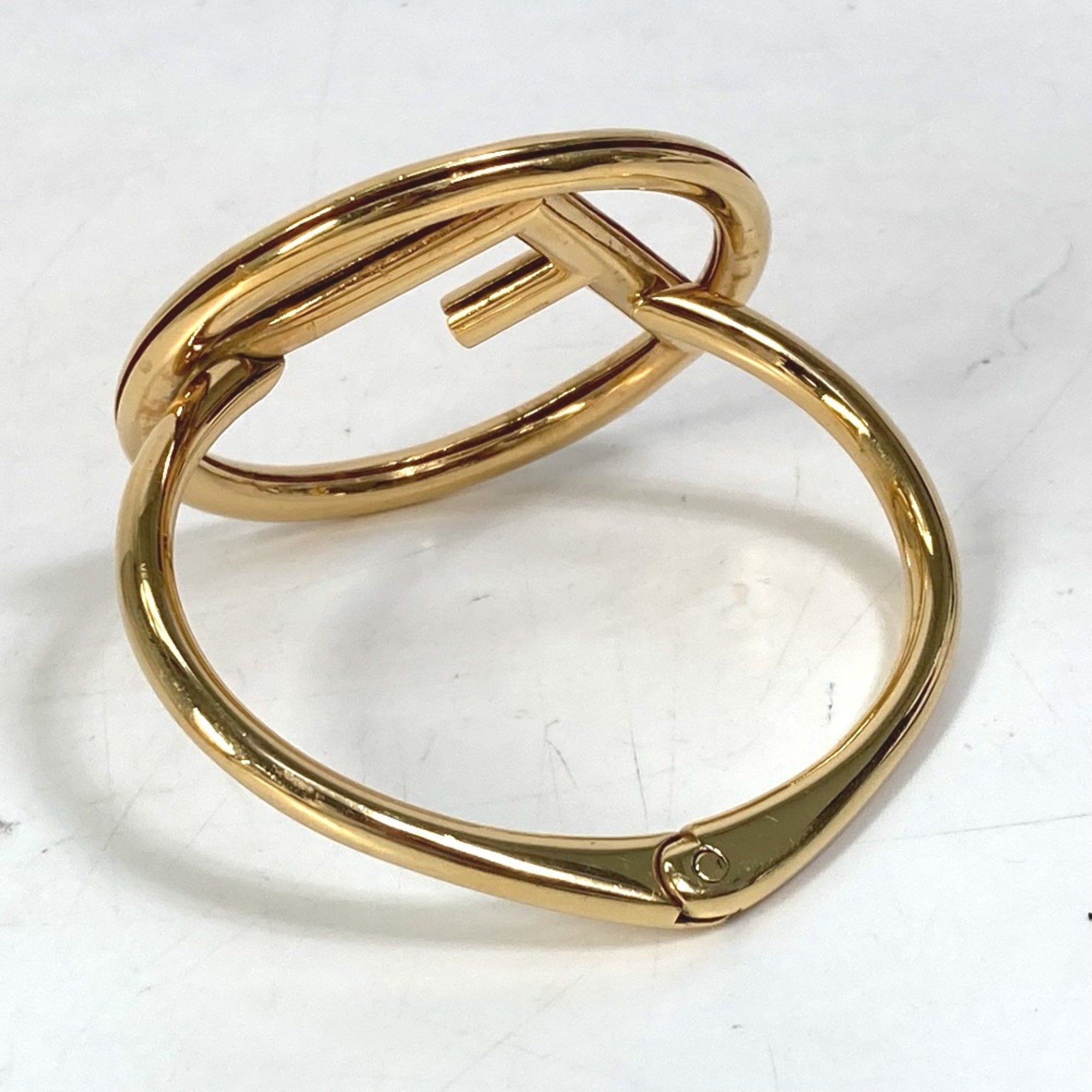 Fendi Fendi FF Bracelet accessories Bangle Gold Size ONE SIZE - 2 Thumbnail