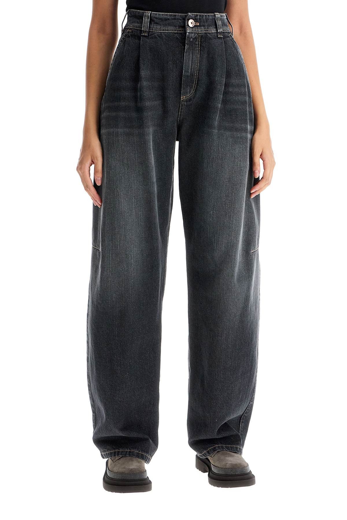 Brunello Cucinelli BRUNELLO CUCINELLI Curved Leg Jeans For A Size 27" / US 4 / IT 40 - 2 Thumbnail