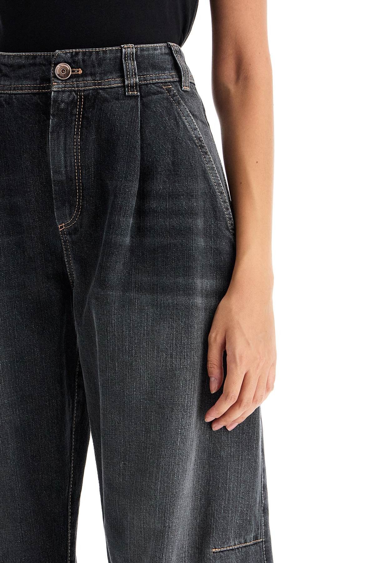 Brunello Cucinelli BRUNELLO CUCINELLI Curved Leg Jeans For A Size 27" / US 4 / IT 40 - 4 Thumbnail