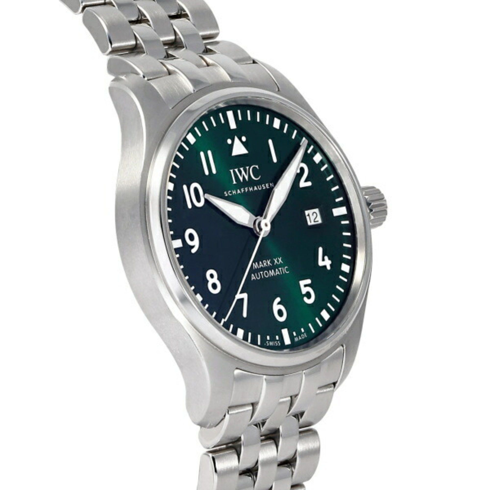 IWC Schaffhausen IWC Pilot's Watch Mark XX IW328206 Green Dial Men's __ Size ONE SIZE - 2 Thumbnail