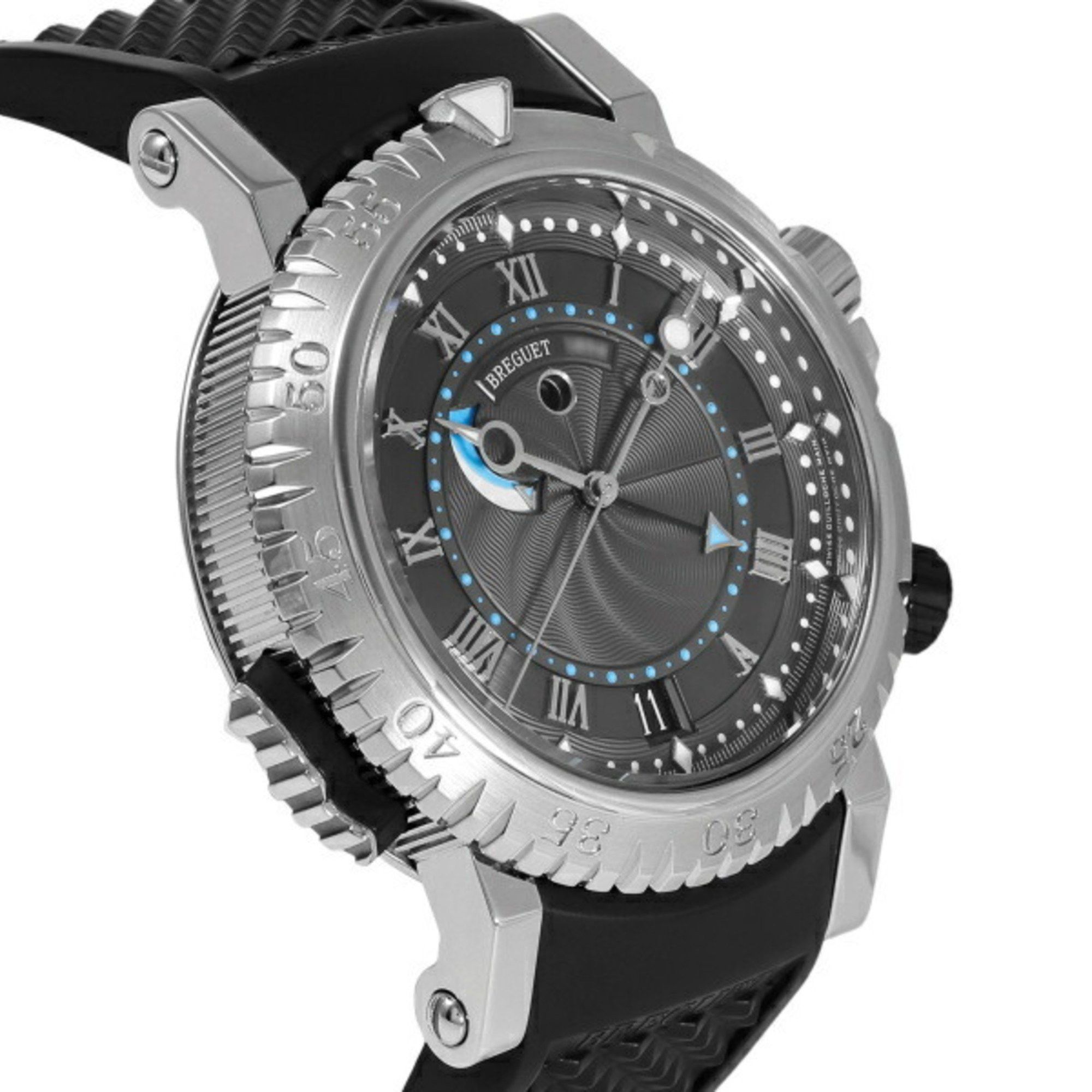 Other Breguet Marine Royal 5847BB 92 5ZV Black Dial Men's Watch __ Size ONE SIZE - 2 Thumbnail