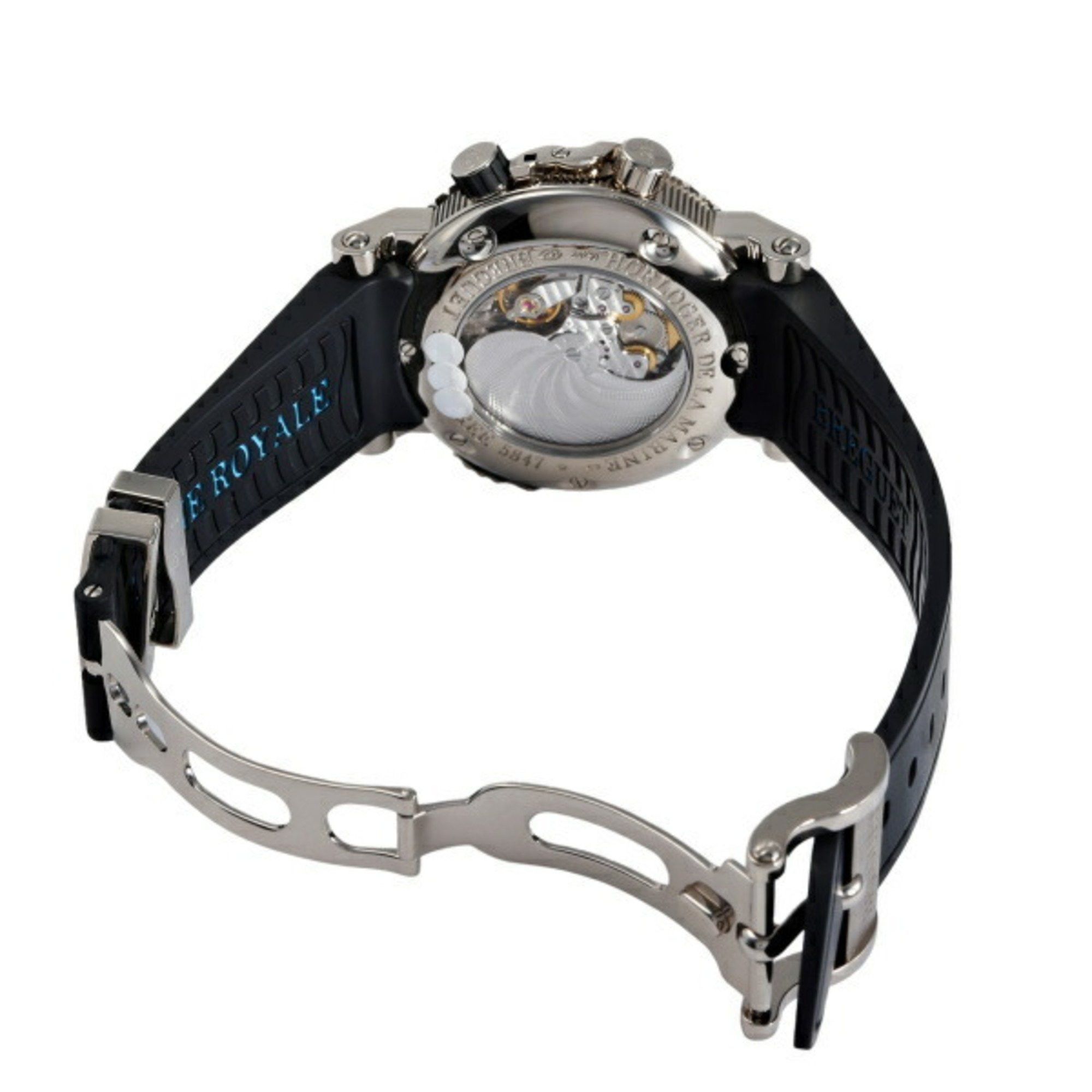 Other Breguet Marine Royal 5847BB 92 5ZV Black Dial Men's Watch __ Size ONE SIZE - 4 Thumbnail