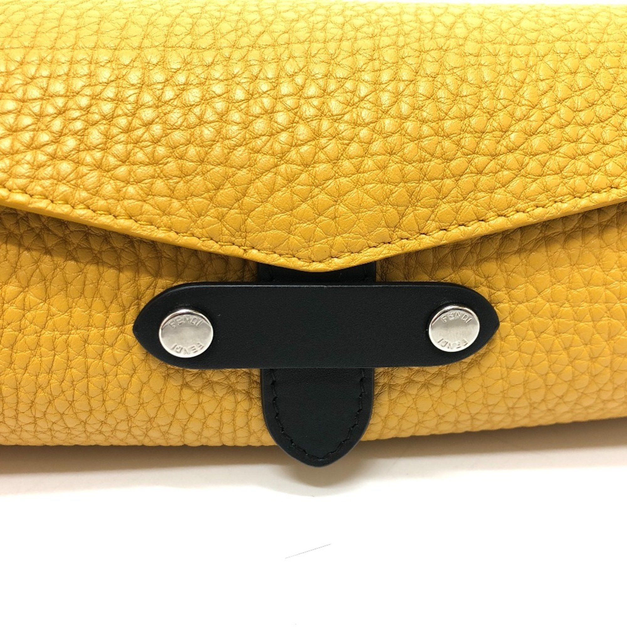 Fendi Fendi 7AS073 Watch case Watch case Accessory case yellow Black/SilverHardware Size ONE SIZE - 6 Thumbnail