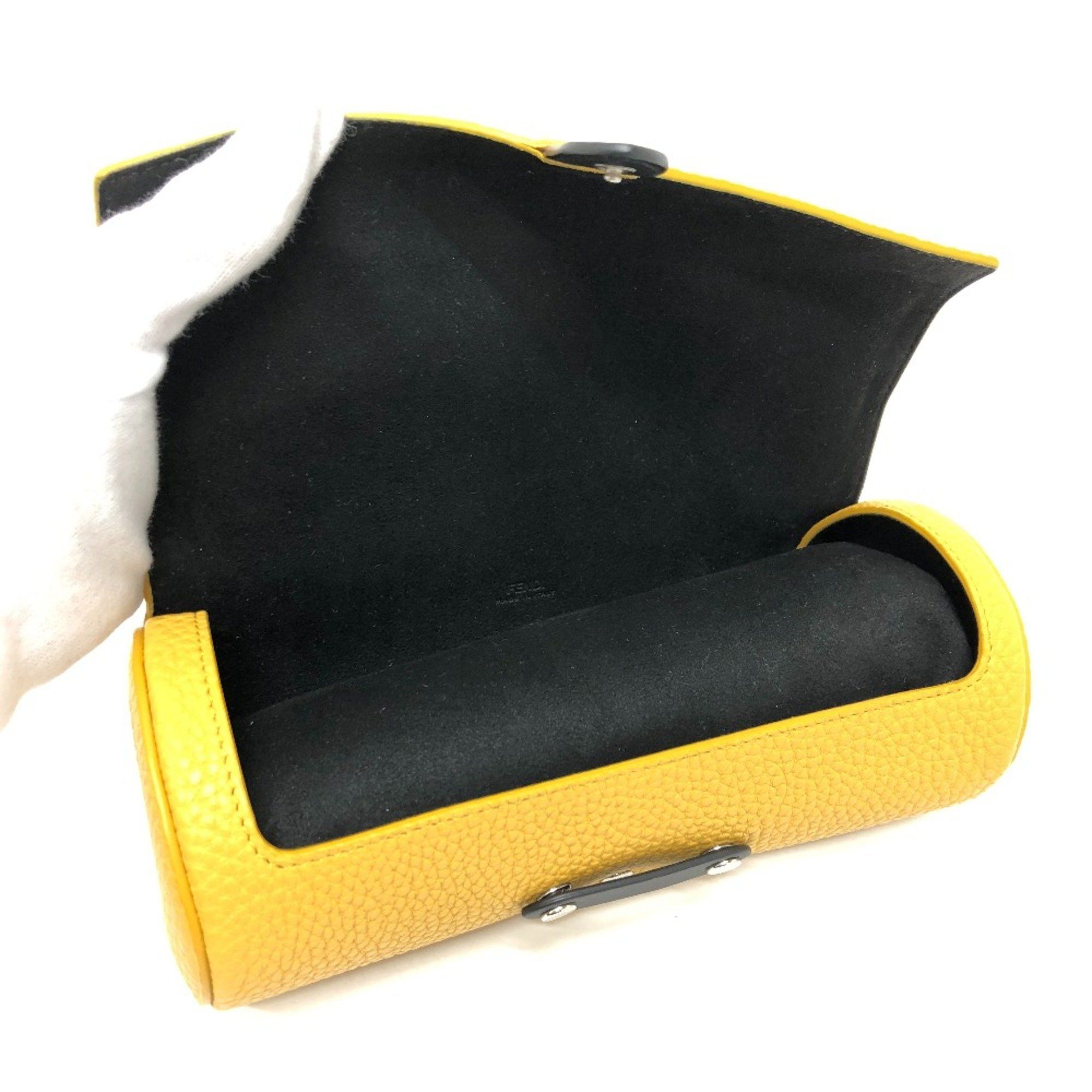 Fendi Fendi 7AS073 Watch case Watch case Accessory case yellow Black/SilverHardware Size ONE SIZE - 7 Thumbnail
