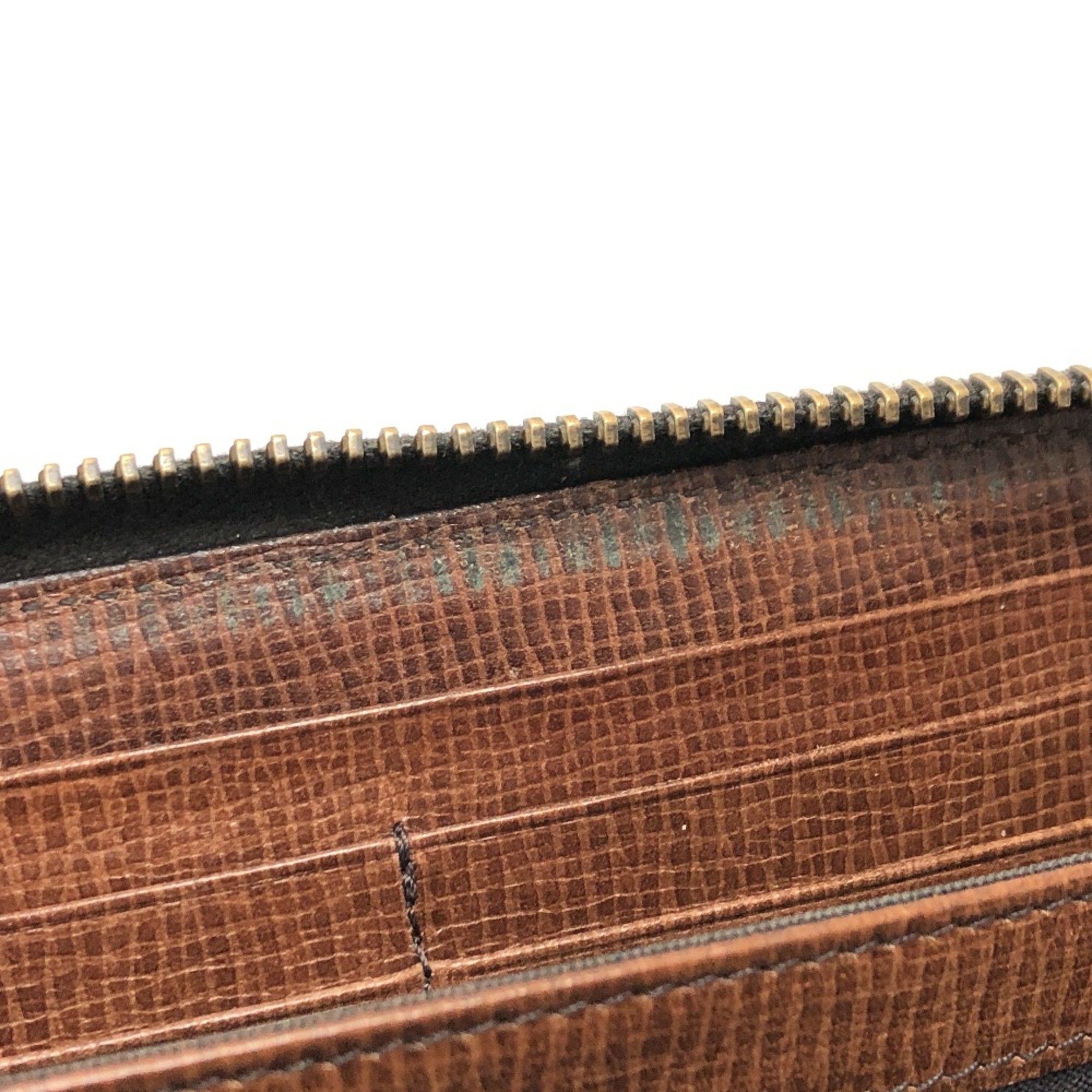 Fendi Fendi 7M0174 Zip Around Long Wallet Long Wallet Brown GoldHardware Size ONE SIZE - 13 Thumbnail