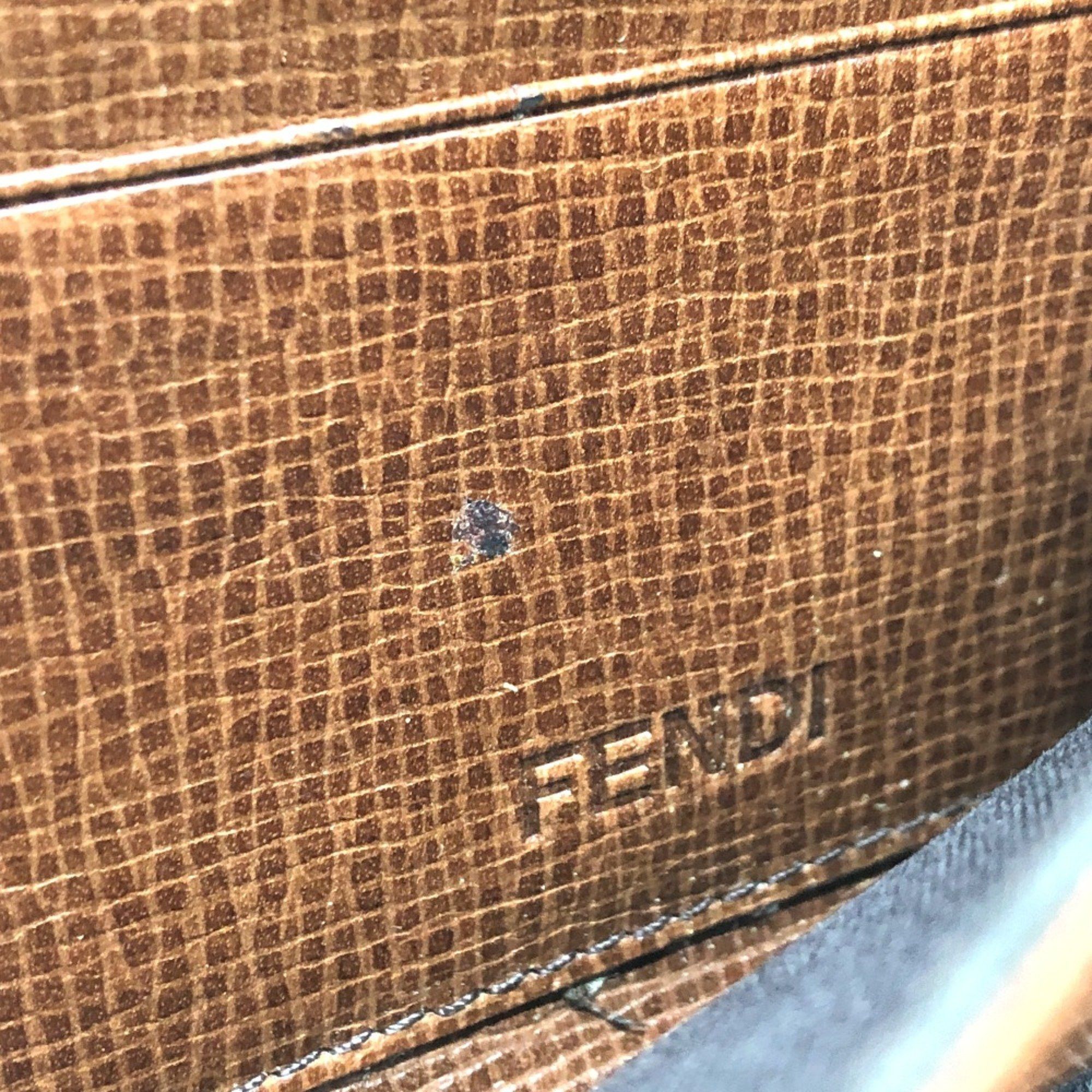 Fendi Fendi 7M0174 Zip Around Long Wallet Long Wallet Brown GoldHardware Size ONE SIZE - 14 Thumbnail
