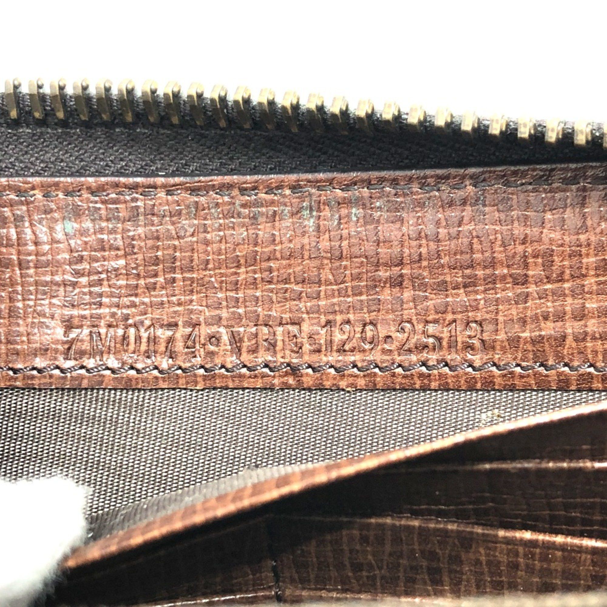 Fendi Fendi 7M0174 Zip Around Long Wallet Long Wallet Brown GoldHardware Size ONE SIZE - 16 Thumbnail