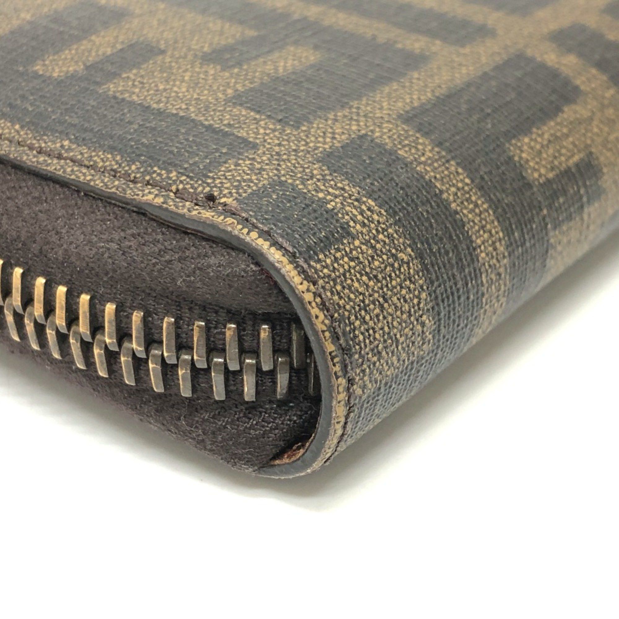 Fendi Fendi 7M0174 Zip Around Long Wallet Long Wallet Brown GoldHardware Size ONE SIZE - 9 Thumbnail