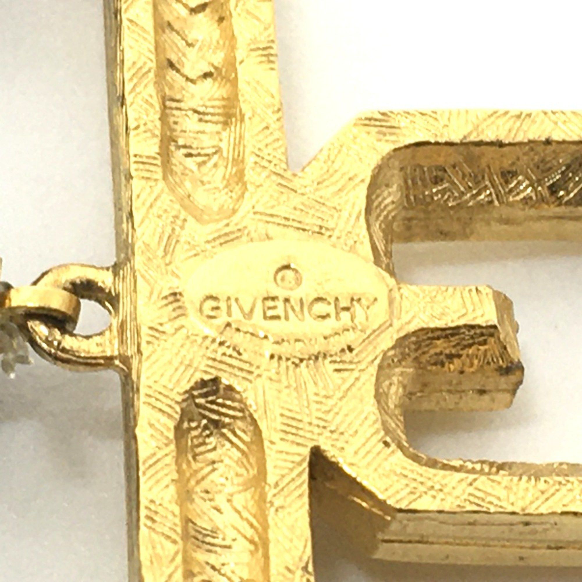 Givenchy Givenchy 3 stations Accessories necklace Necklace Black x White GoldHardware Size ONE SIZE - 6 Thumbnail