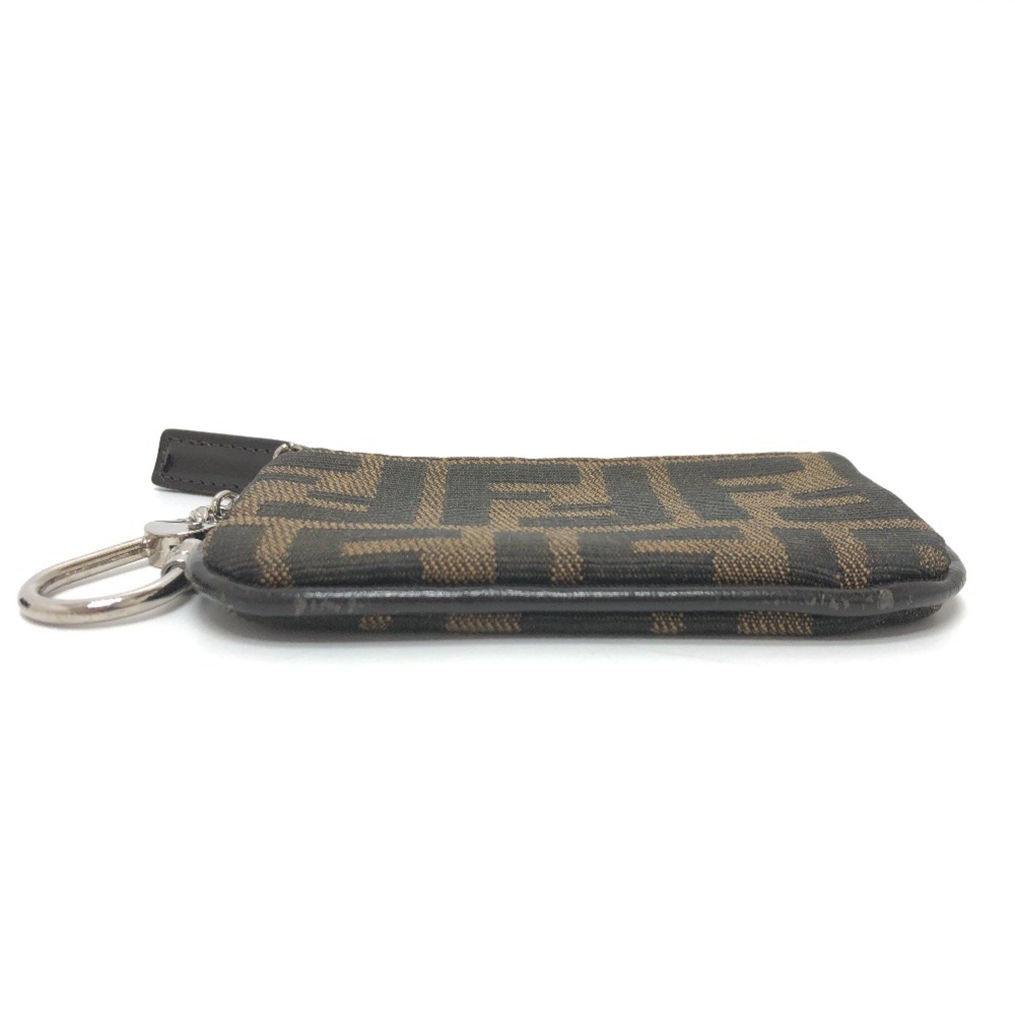 Fendi Fendi Zucca coin purse Brown SilverHardware Size ONE SIZE - 3 Thumbnail