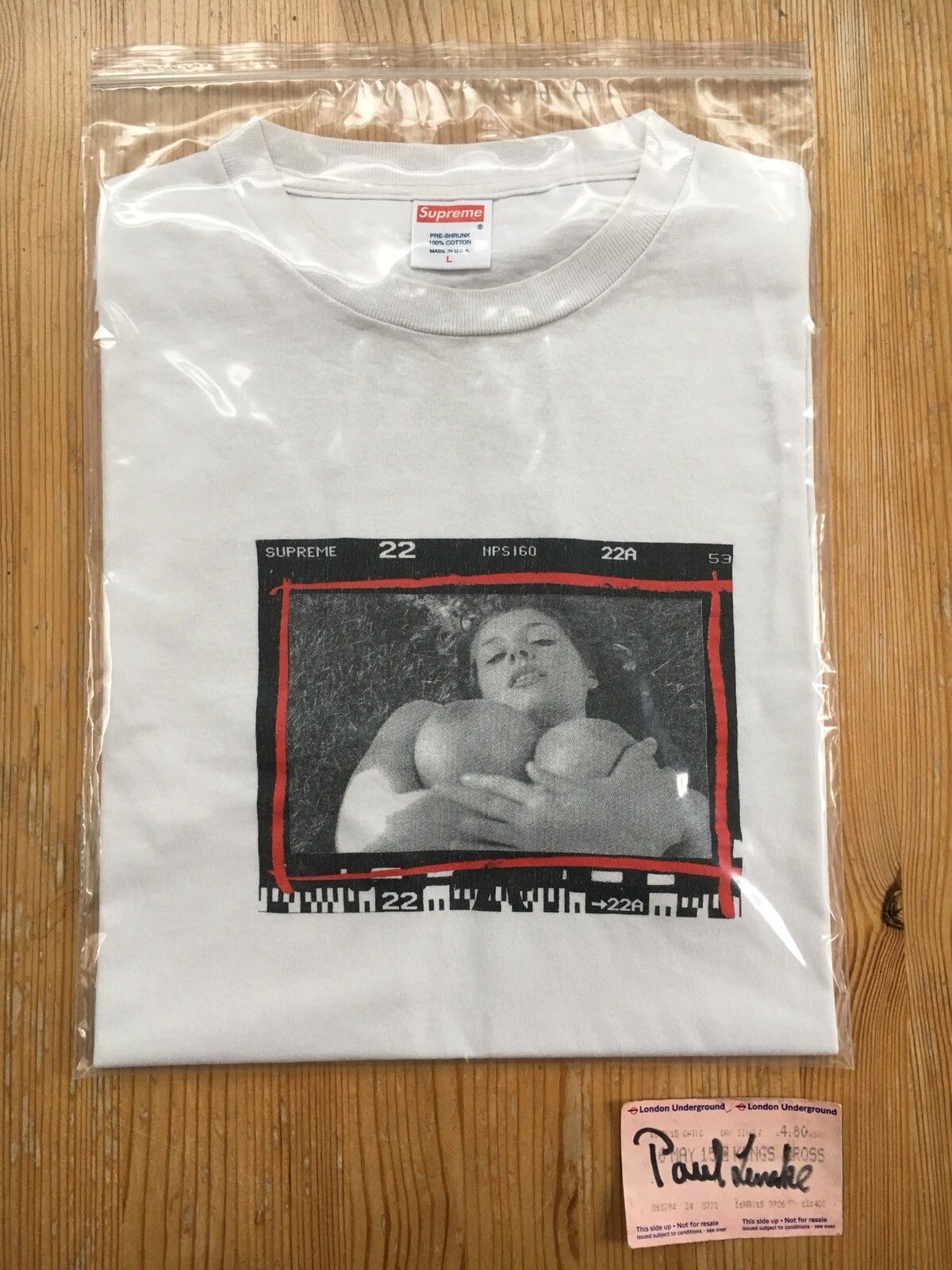 Supreme Terry Richardson Photo T-shirt 2003 Boobs | Grailed