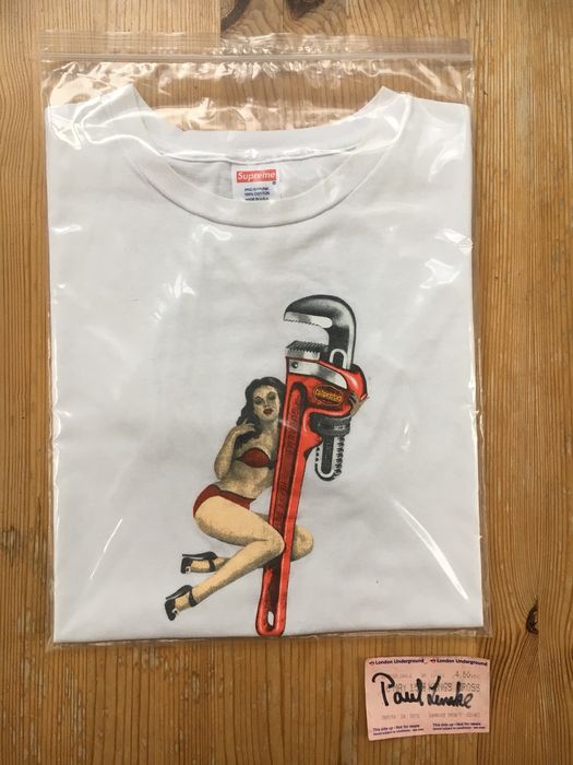 Supreme store wrench tee