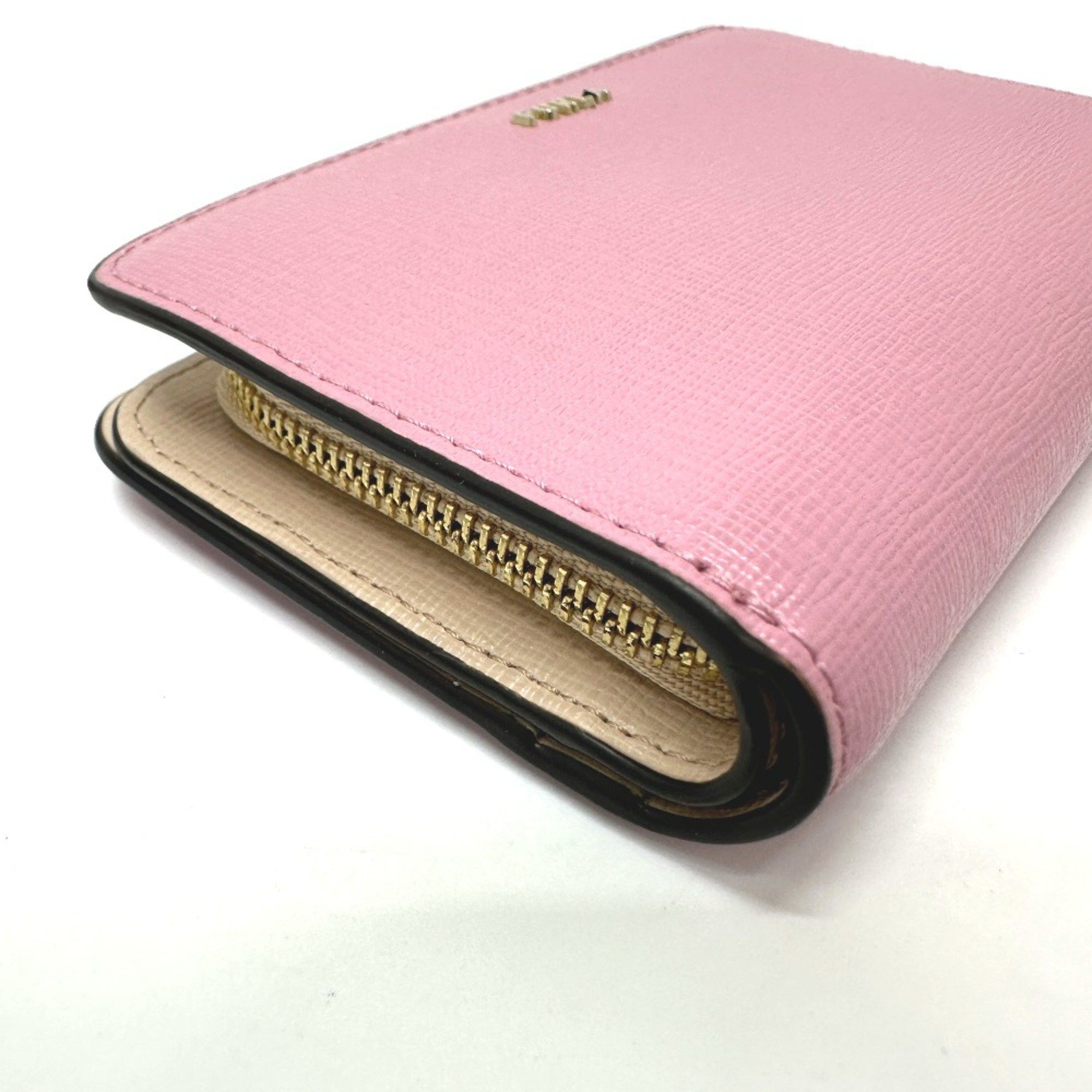 Furla Furla logo Folded wallet pink Size ONE SIZE - 4 Thumbnail
