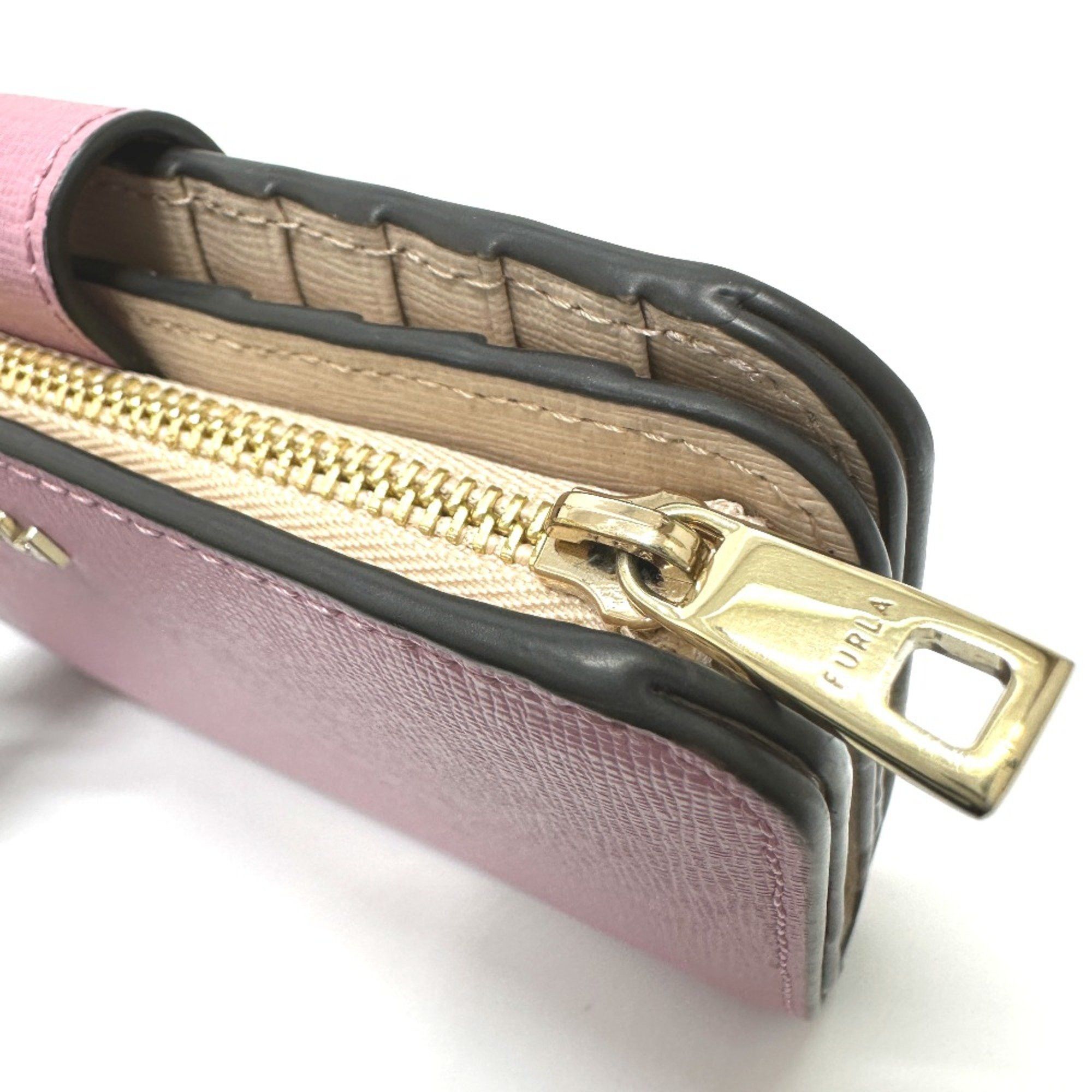 Furla Furla logo Folded wallet pink Size ONE SIZE - 6 Thumbnail