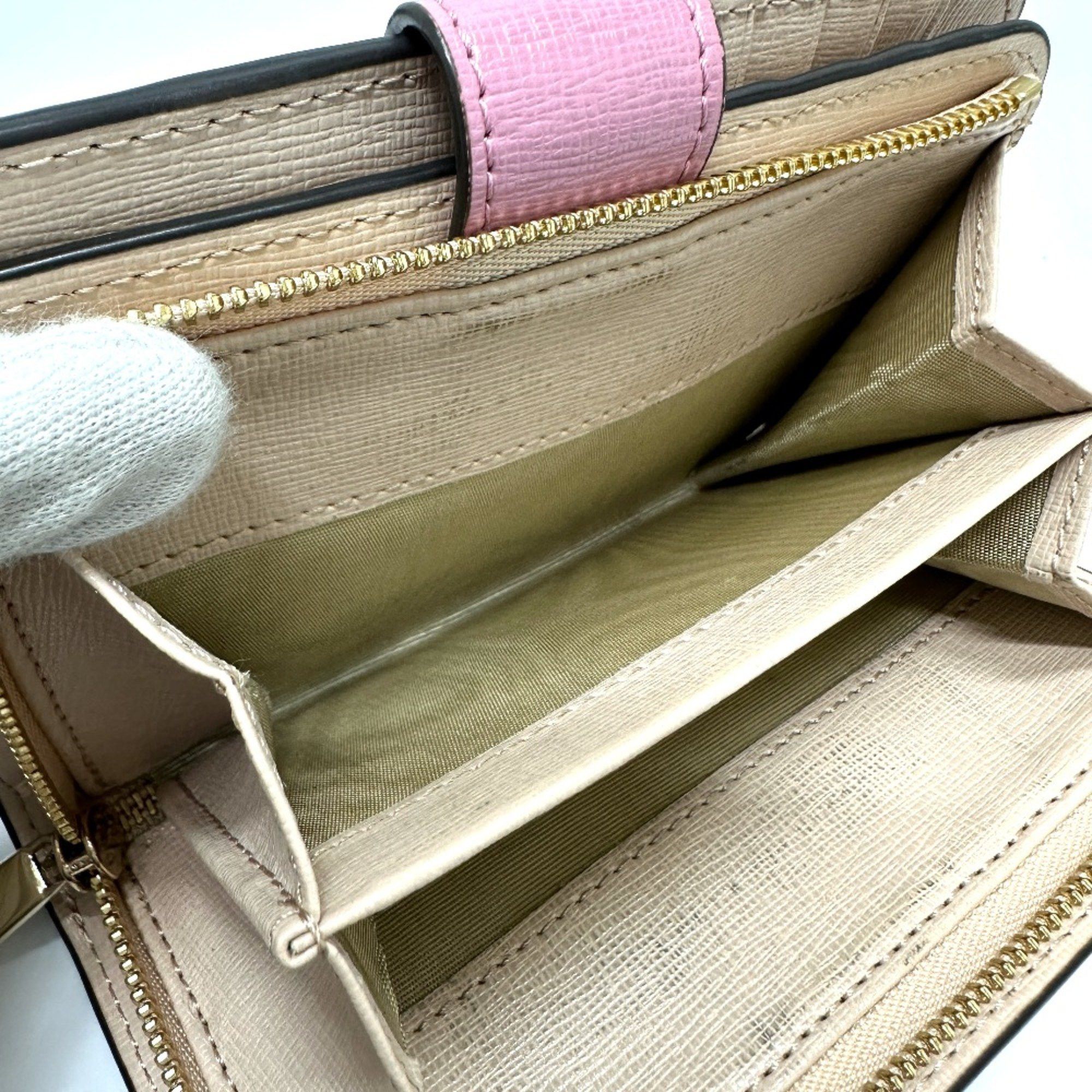 Furla Furla logo Folded wallet pink Size ONE SIZE - 8 Thumbnail