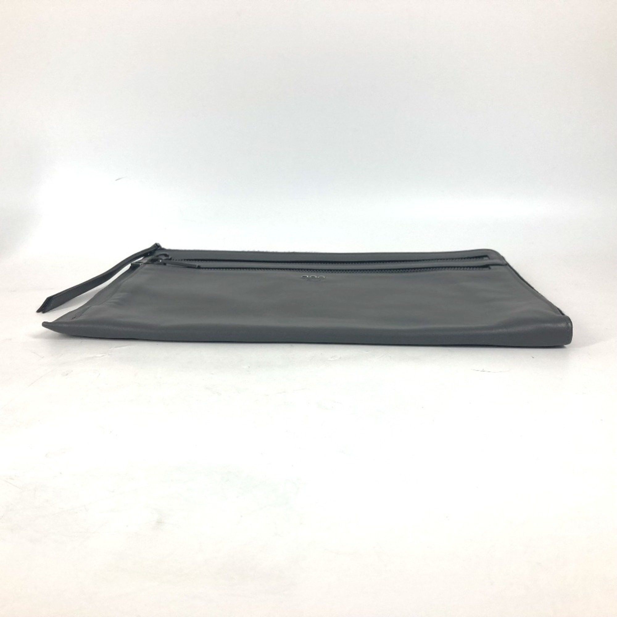 Fendi Fendi 7M0237 bag pouch Clutch bag gray Size ONE SIZE - 4 Thumbnail
