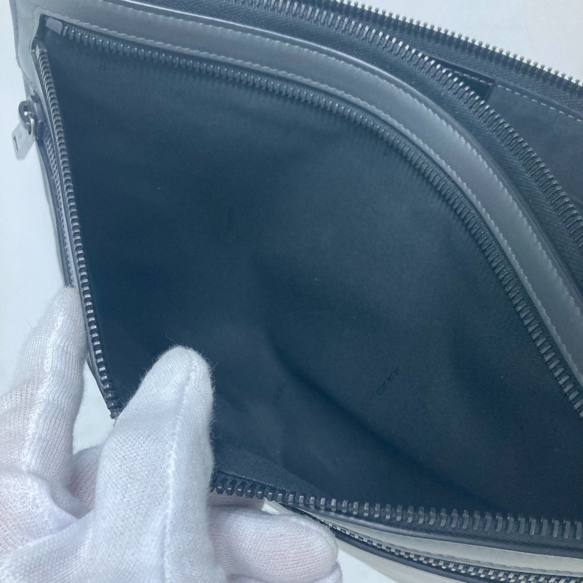 Fendi Fendi 7M0237 bag pouch Clutch bag gray Size ONE SIZE - 12 Thumbnail