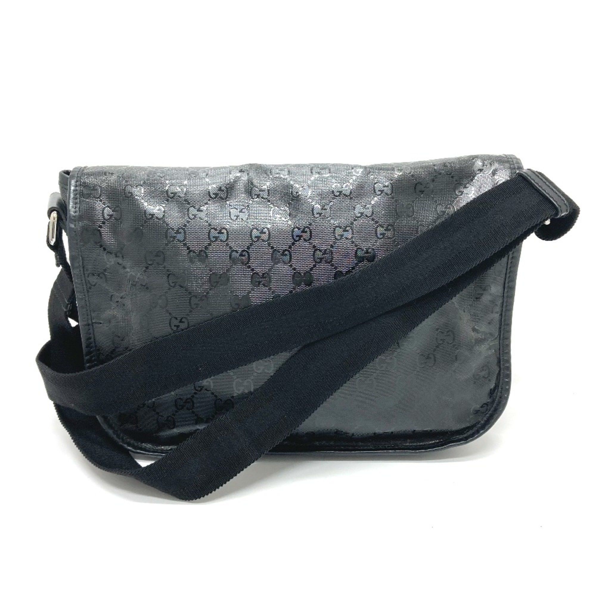 Gucci Gucci 201732 GG implementation Kaban One Shoulder Bag Messenger Bag Shoulder Bag Black Size ONE SIZE - 2 Thumbnail