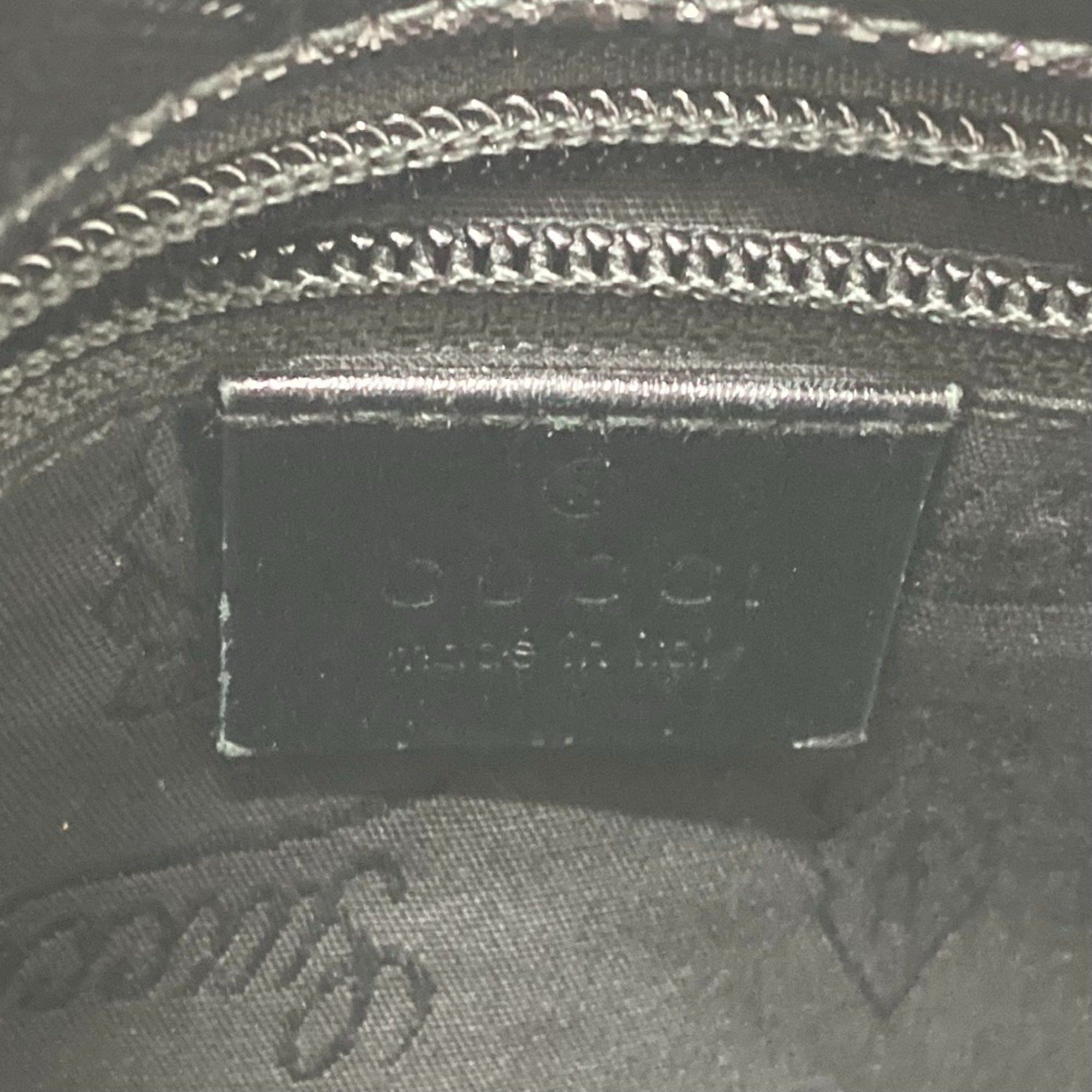 Gucci Gucci 201732 GG implementation Kaban One Shoulder Bag Messenger Bag Shoulder Bag Black Size ONE SIZE - 11 Thumbnail