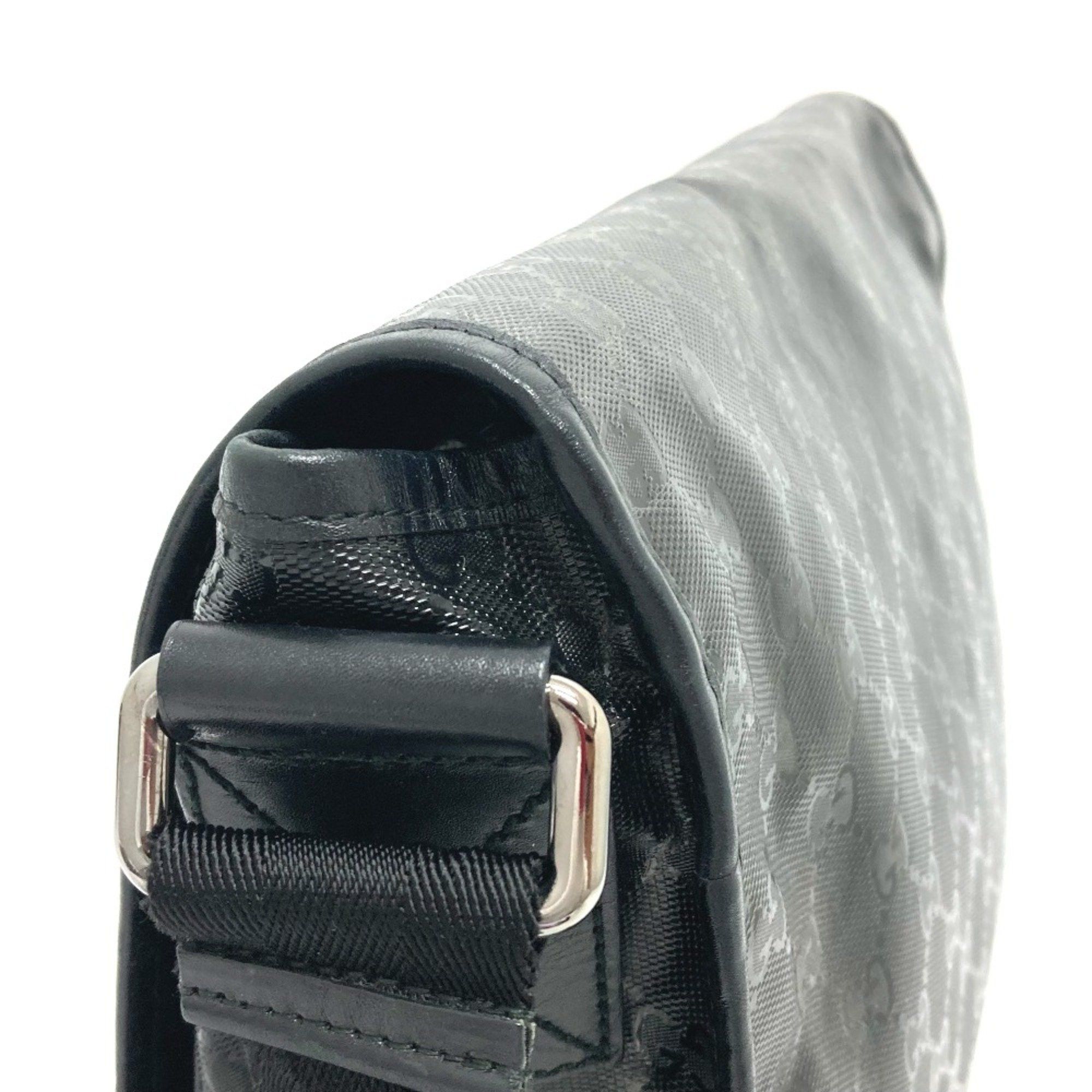 Gucci Gucci 201732 GG implementation Kaban One Shoulder Bag Messenger Bag Shoulder Bag Black Size ONE SIZE - 8 Thumbnail