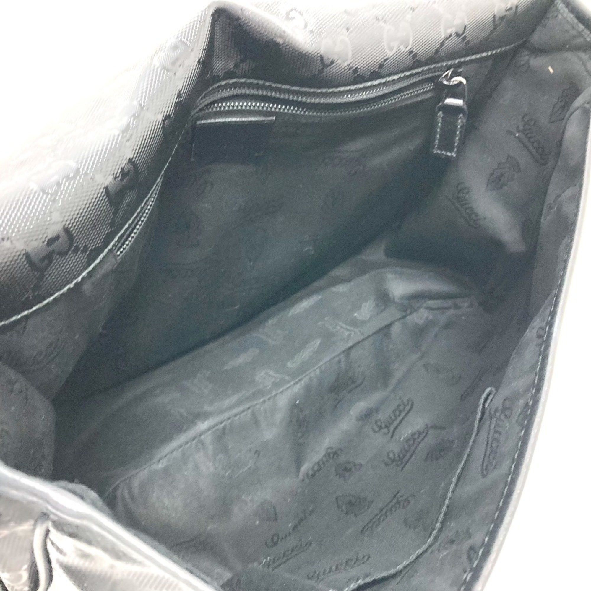 Gucci Gucci 201732 GG implementation Kaban One Shoulder Bag Messenger Bag Shoulder Bag Black Size ONE SIZE - 10 Thumbnail