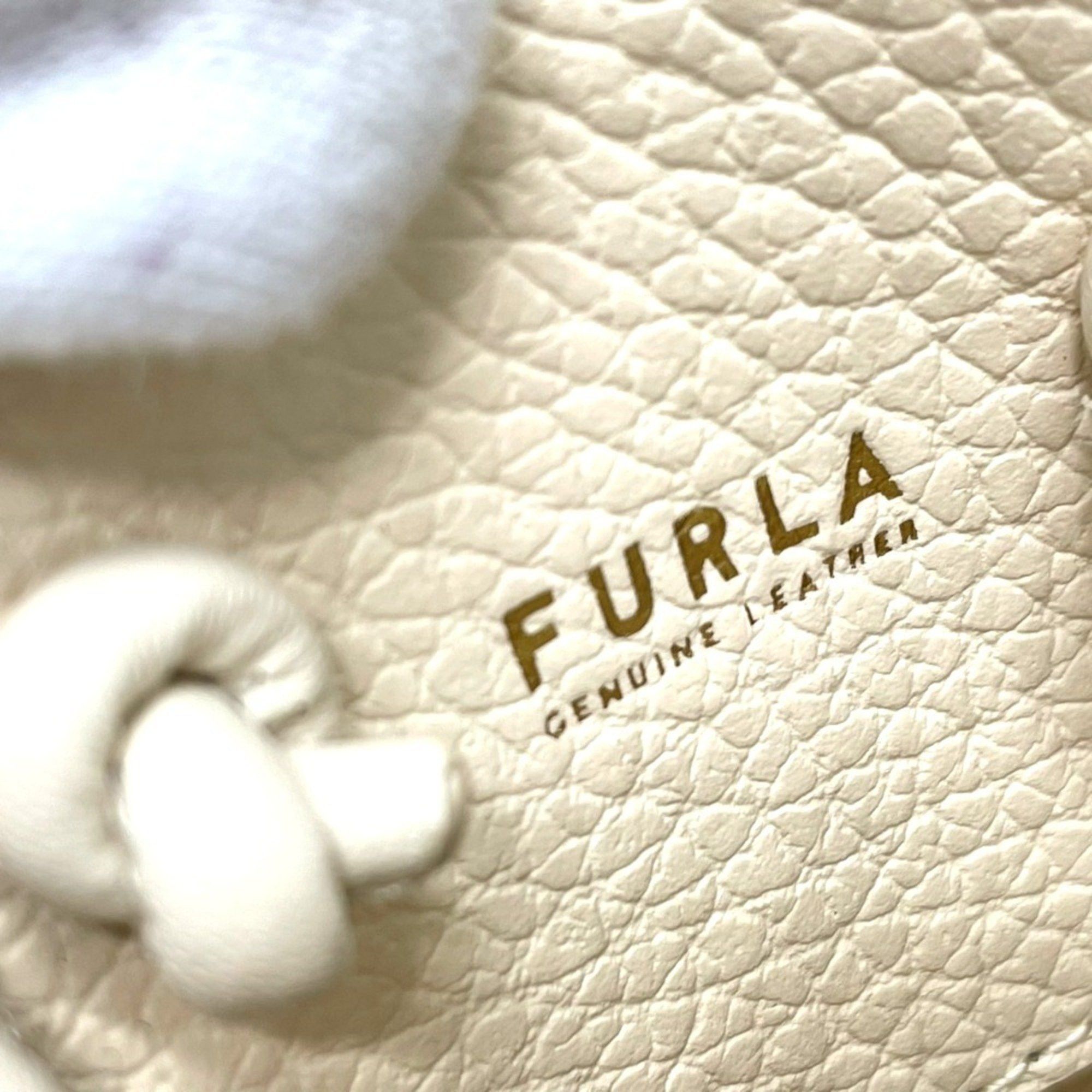 Furla Furla logo Bag 2WAY Hand Bag Shoulder Bag IvoryBased Size ONE SIZE - 9 Thumbnail