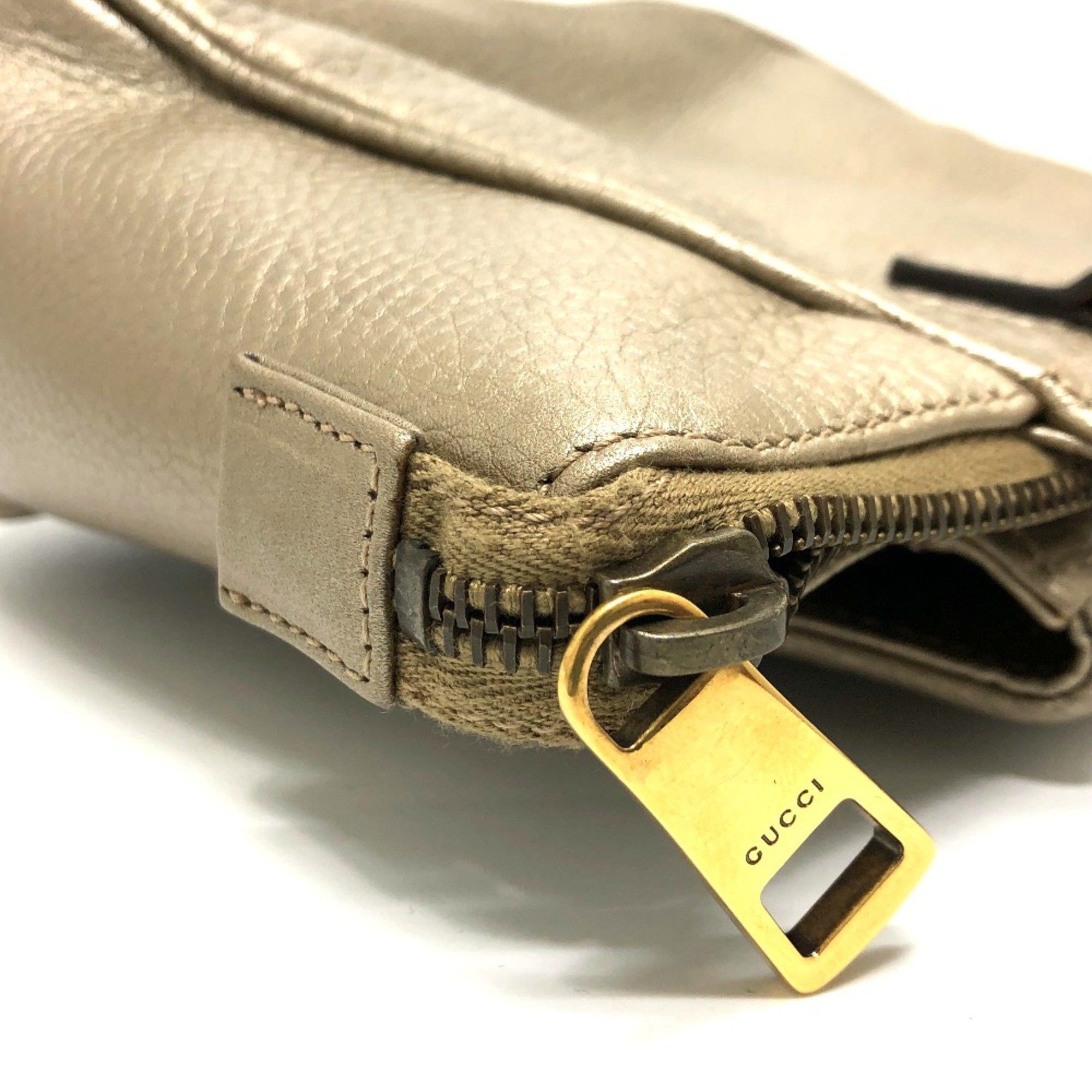 Gucci Gucci 282481 GG Bag Hand Bag Gold GoldHardware Size ONE SIZE - 5 Thumbnail