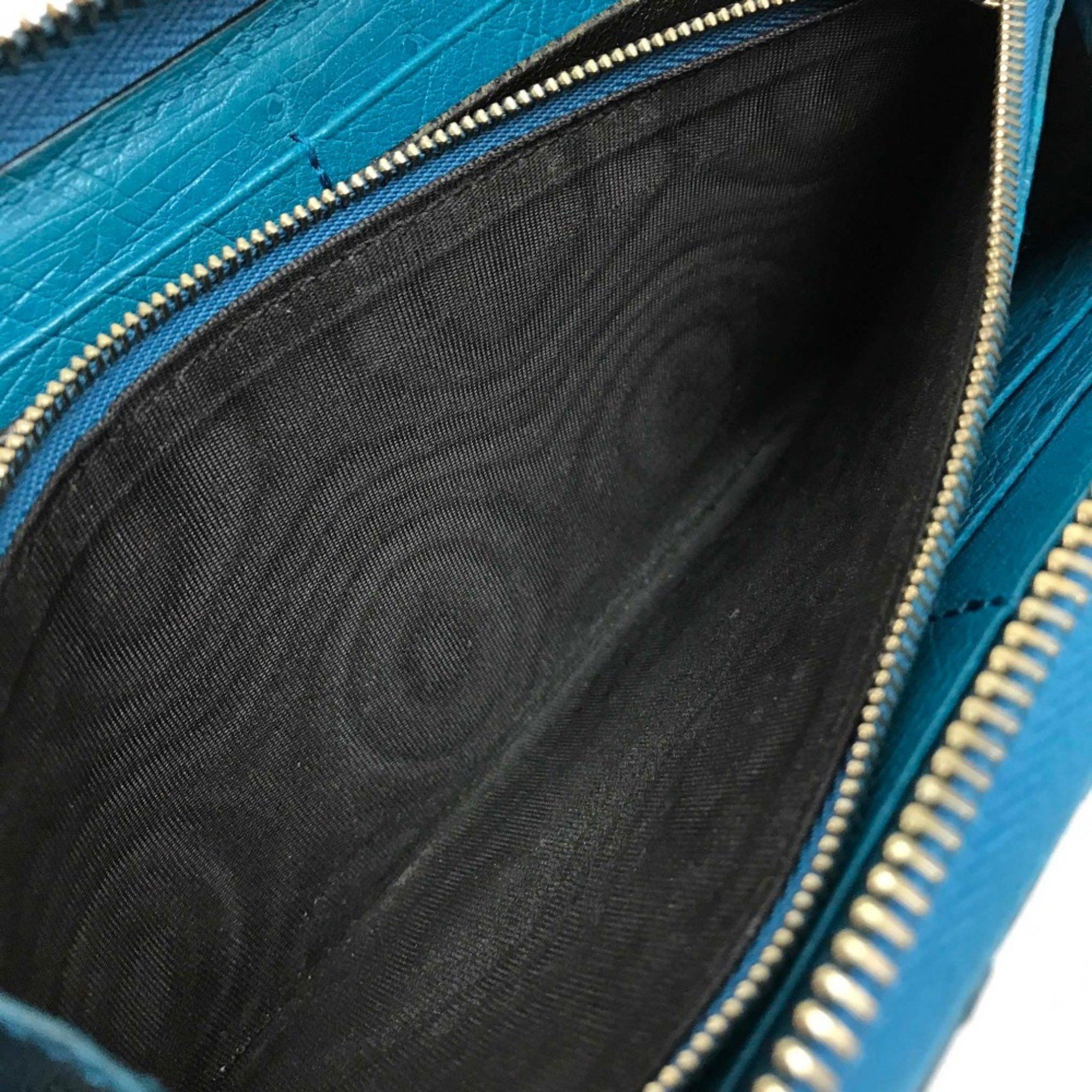 Gucci Gucci 308004 With tassel Zip Around Long Wallet blue Size ONE SIZE - 8 Thumbnail