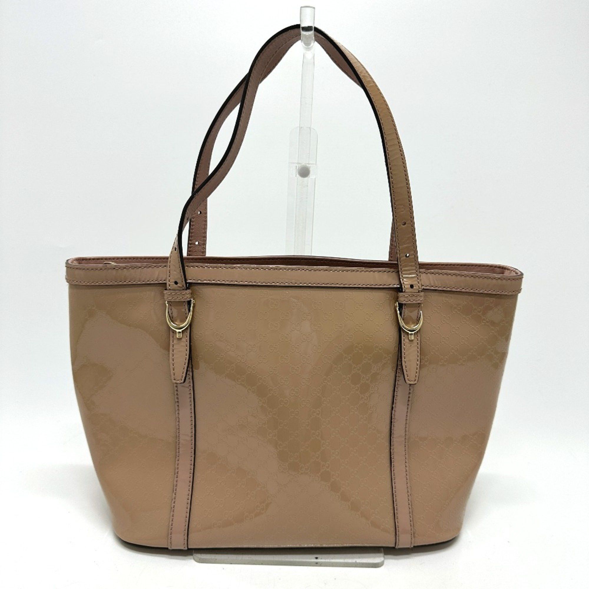 Gucci Gucci 336776 Hand Bag Tote Bag Beige Size ONE SIZE - 2 Thumbnail