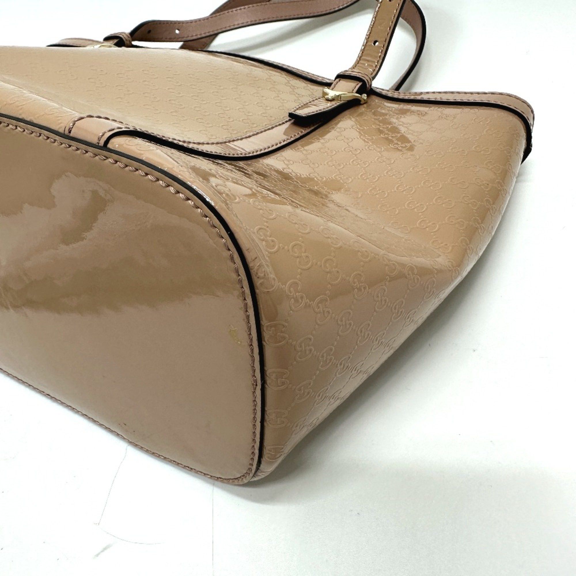 Gucci Gucci 336776 Hand Bag Tote Bag Beige Size ONE SIZE - 4 Thumbnail