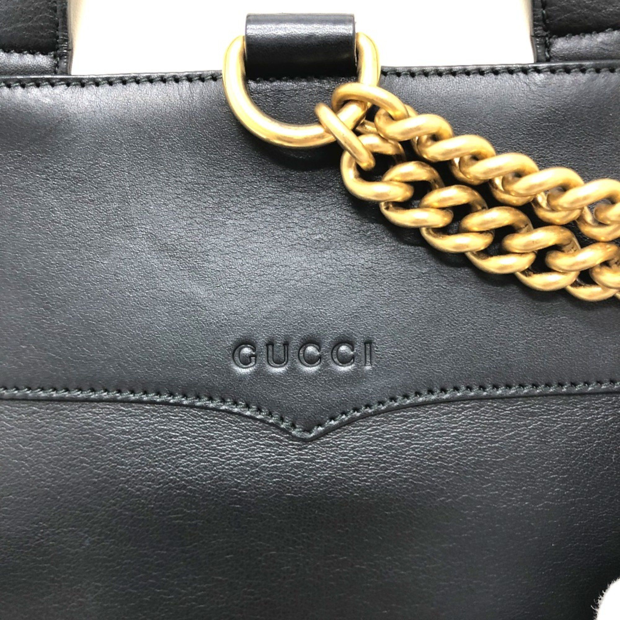 Gucci Gucci 432266 Studs bag backpack Backpack Black GoldHardware Size ONE SIZE - 3 Thumbnail