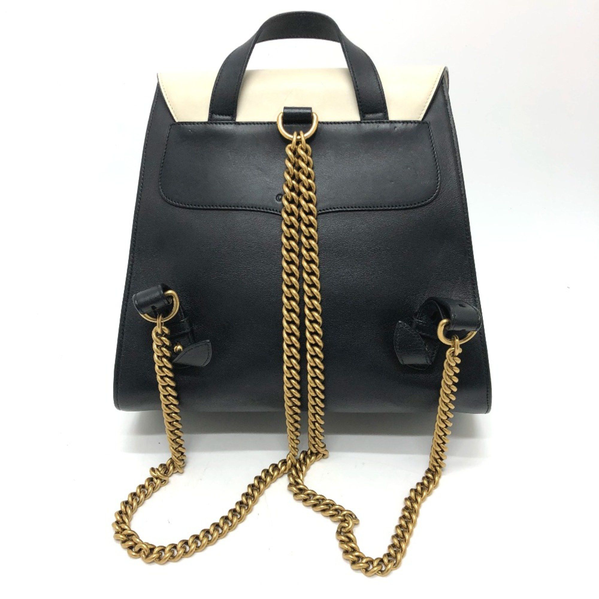 Gucci Gucci 432266 Studs bag backpack Backpack Black GoldHardware Size ONE SIZE - 2 Thumbnail