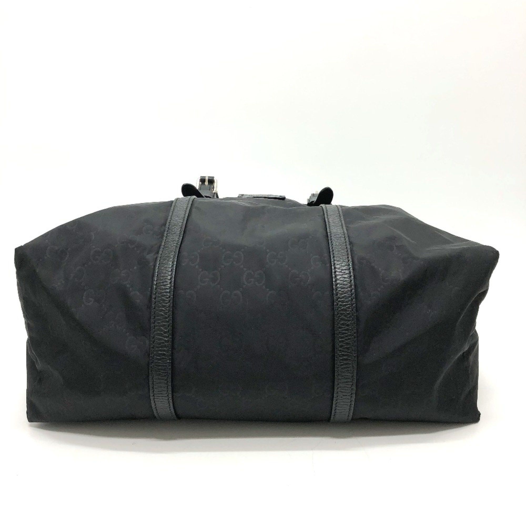 Gucci Gucci 510332 GG Bag 2WAY Tote Bag Black SilverHardware Size ONE SIZE - 4 Thumbnail