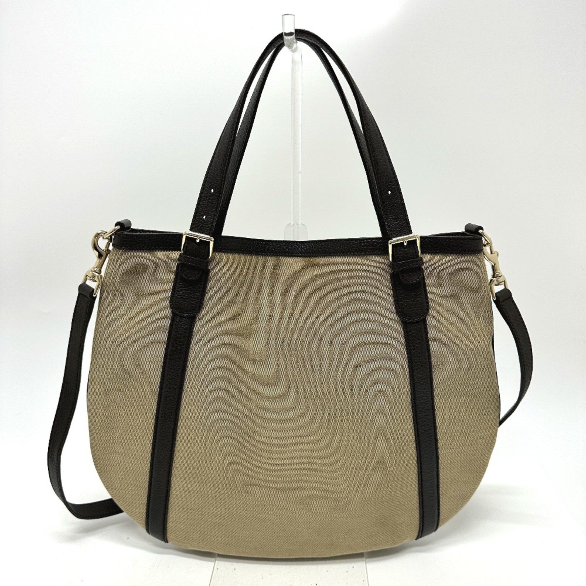 Gucci Gucci 290832 GG 2WAY Shoulder Bag Tote Bag Beige Size ONE SIZE - 2 Thumbnail